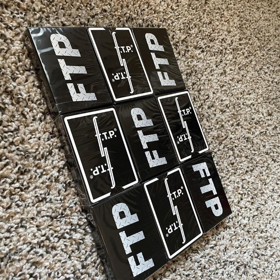 Fuck The Population FTP Playing Cards | Grailed