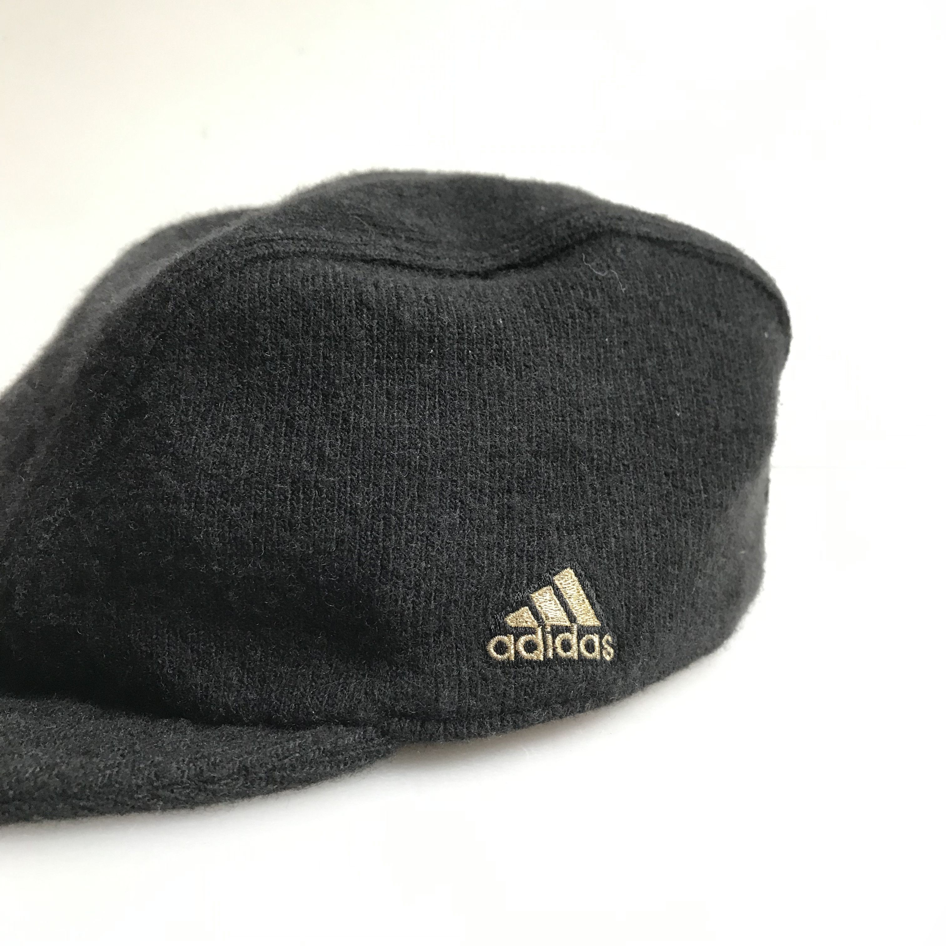 Adidas Adidas Performance Black wool Towel Cap Run Bike Cap Size ONE SIZE - 8 Thumbnail
