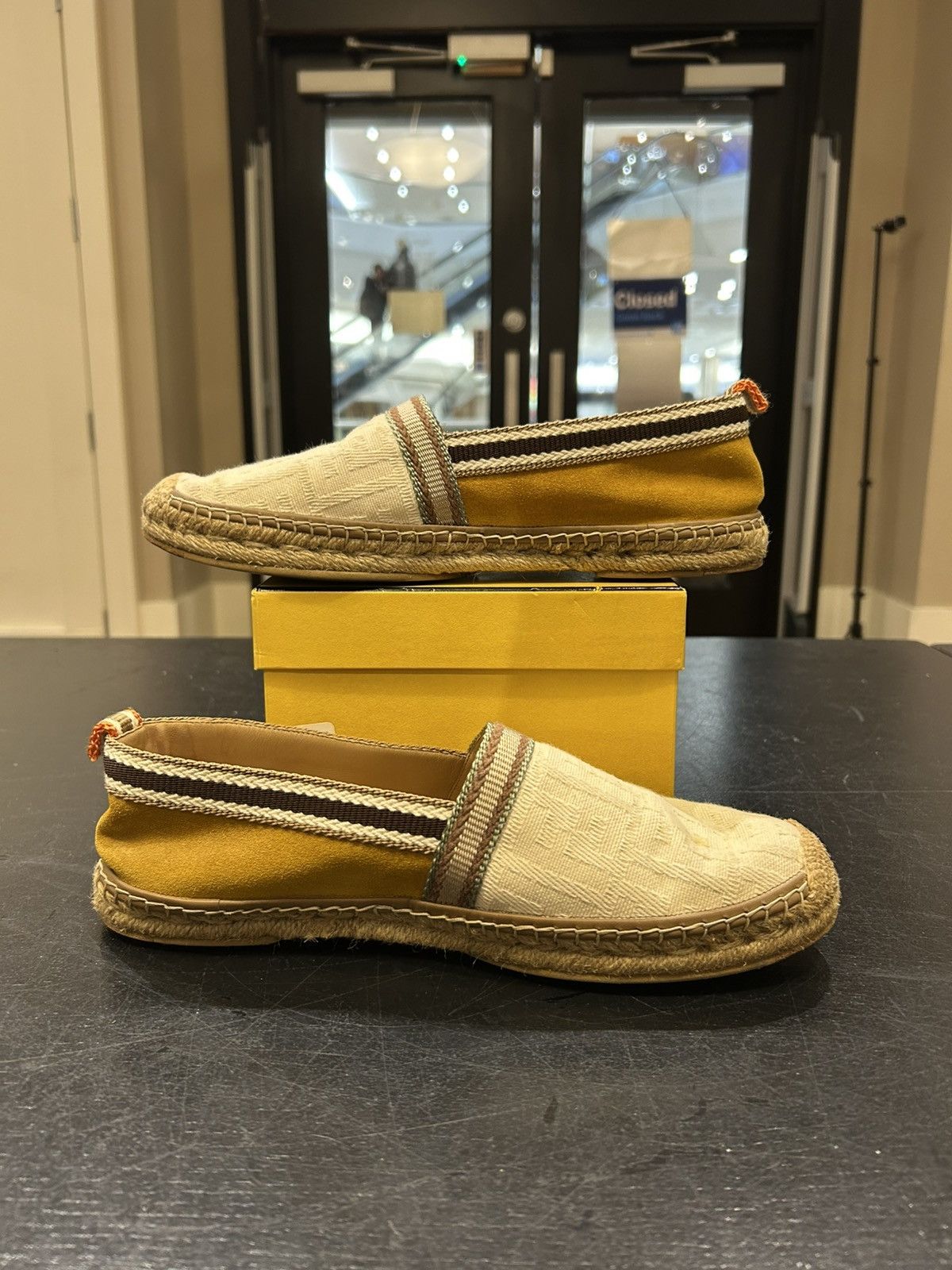 Fendi Fendi Canvas Espadrilles Sandals Size US 8 / EU 41 - 2 Thumbnail