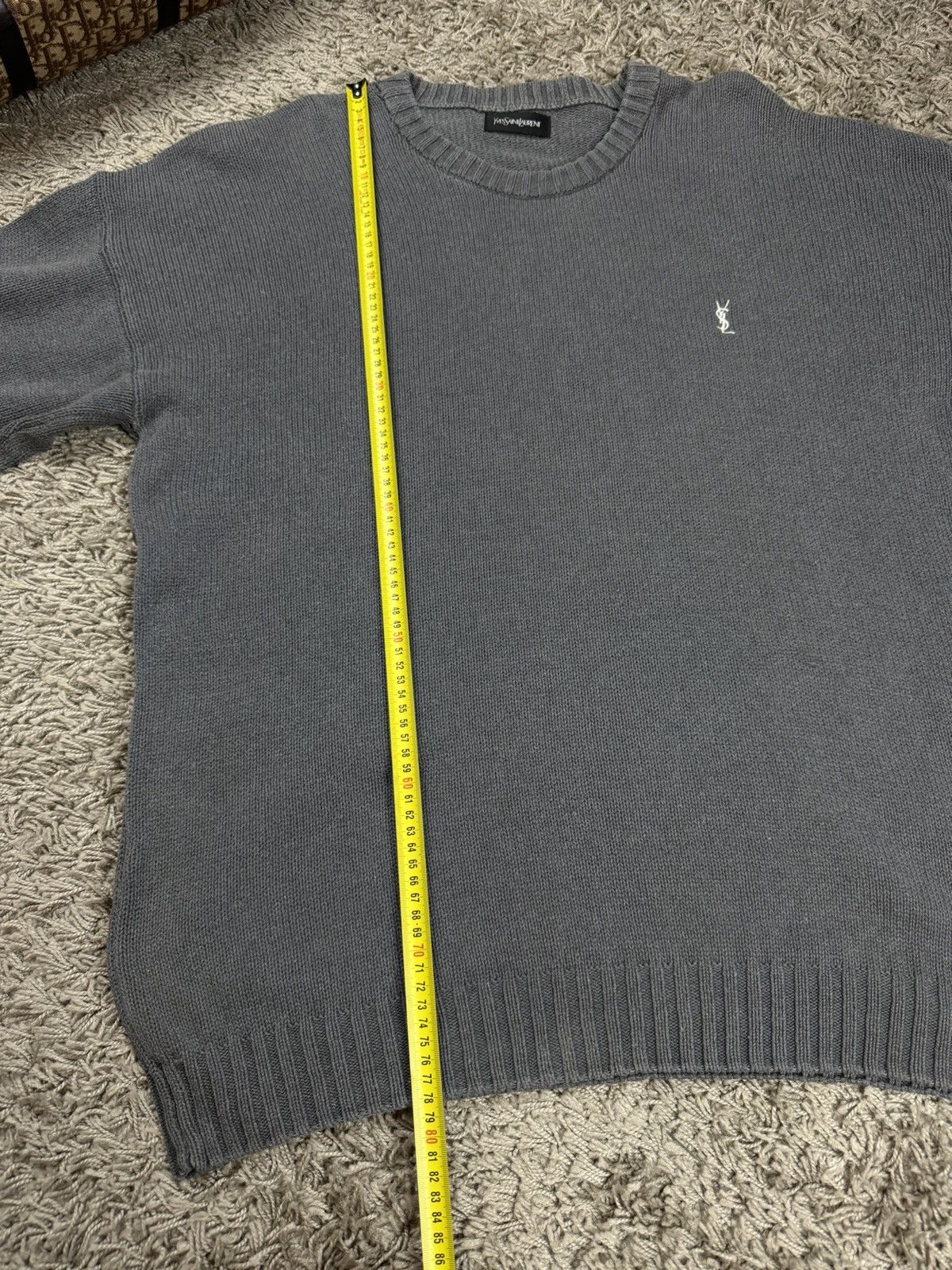 Vintage × Yves Saint Laurent Vintage sweater Yves Saint Laurent 90s original luxury item Size US XXL / EU 58 / 5 - 5 Thumbnail