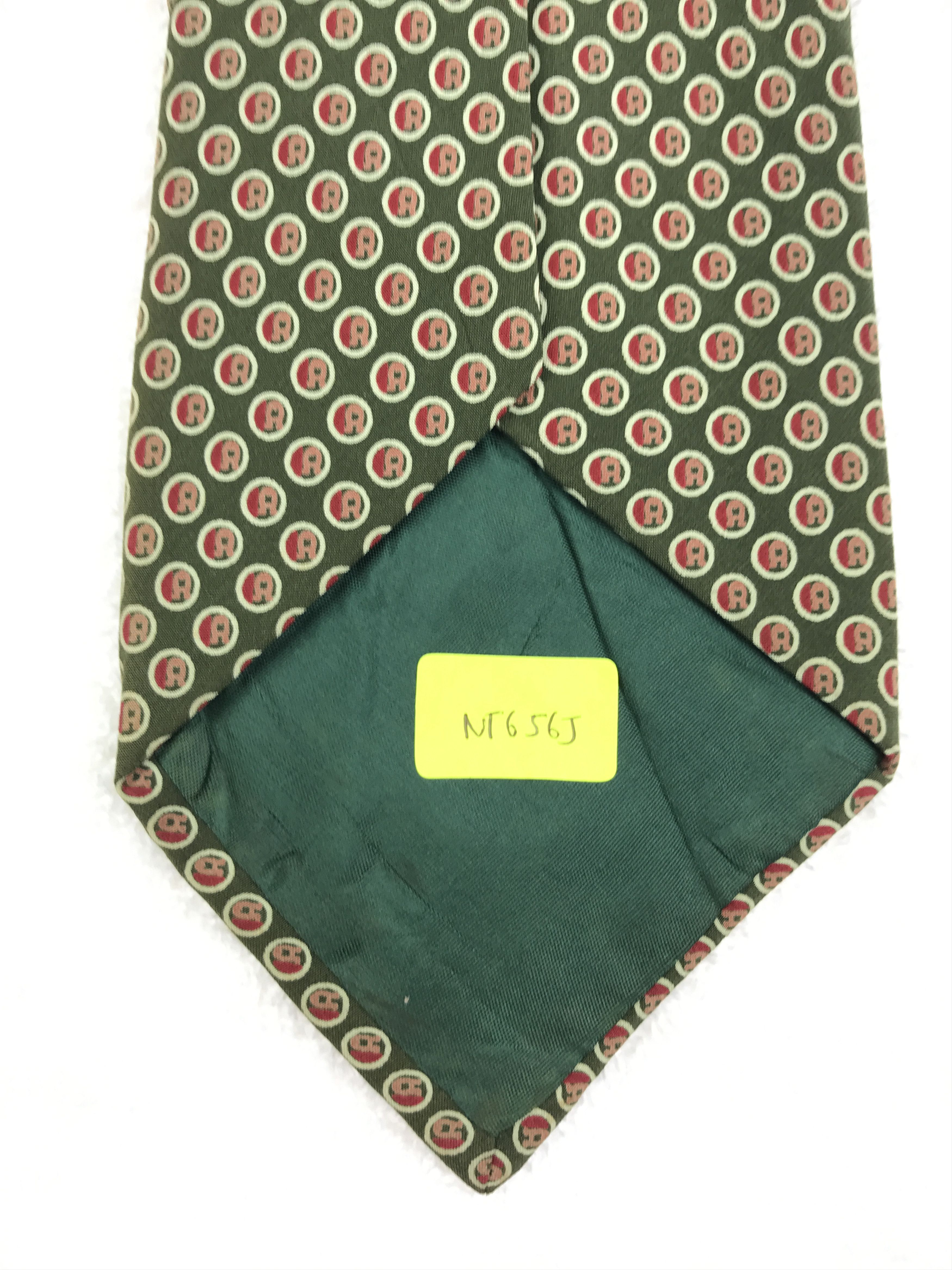 Etienne Aigner × Vintage Vintage Etienne Aigner Silk Necktie Size ONE SIZE - 8 Thumbnail
