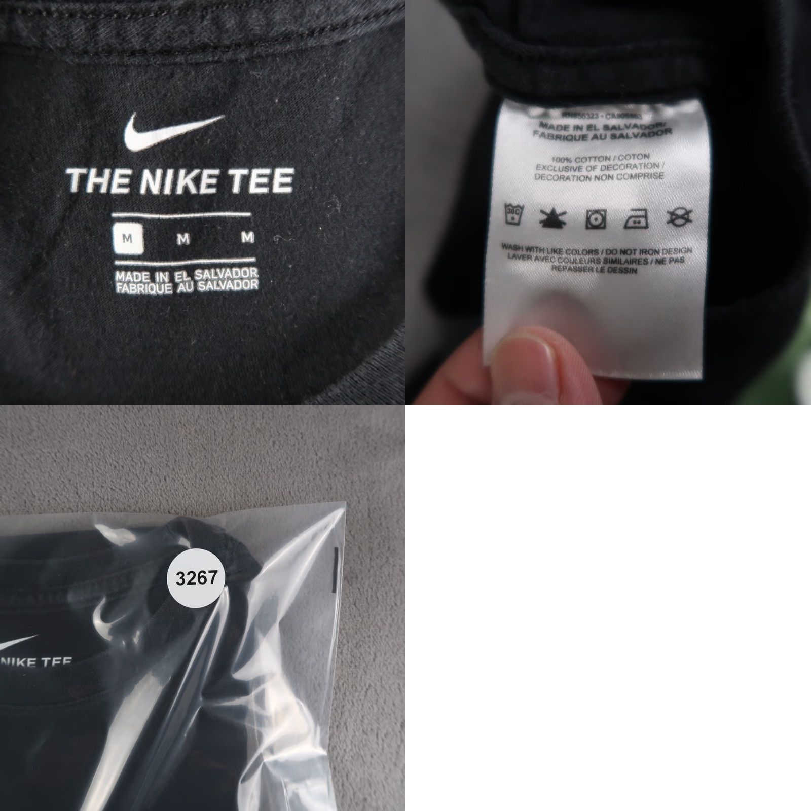 Nike Nike Mens M Black Graphic Print T-Shirt Sportswear Cotton Shirt Mens Size US M / EU 48-50 / 2 - 8 Thumbnail