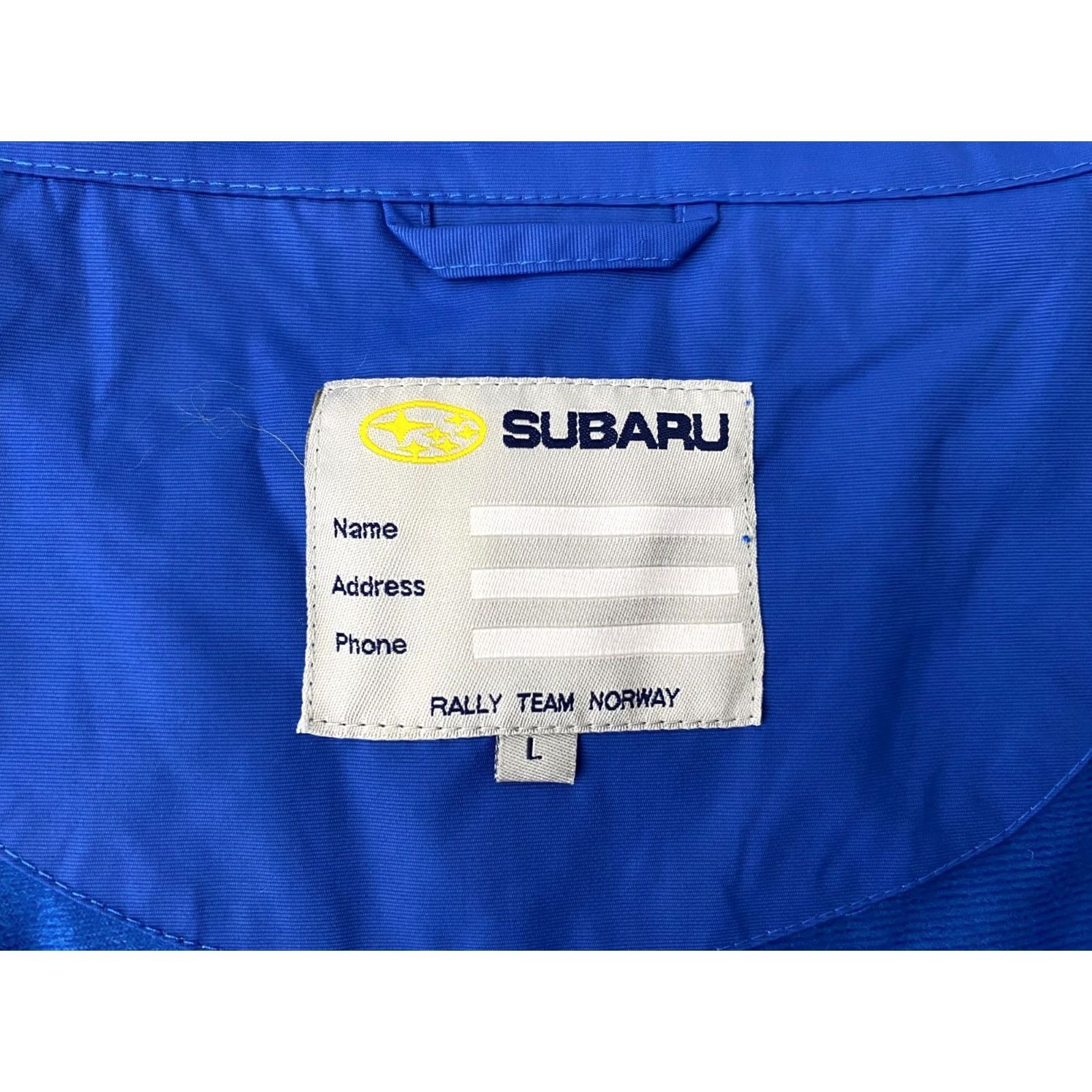 Vintage Subaru Jacket Blue L Men Size US L / EU 52-54 / 3 - 4 Thumbnail