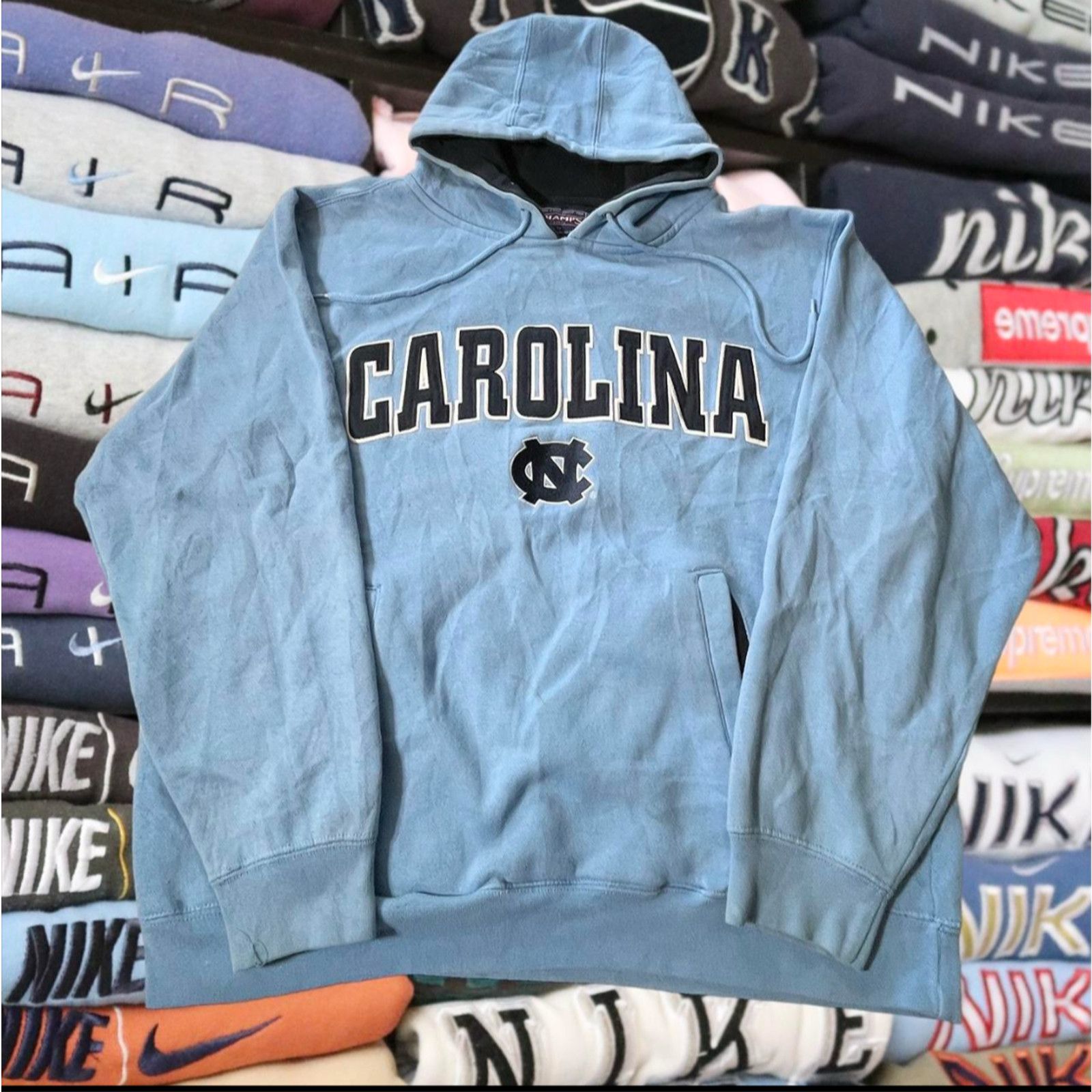 Vintage Y2K 2003 North Carolina university hoodie Size US M / EU 48-50 / 2 - 1 Thumbnail