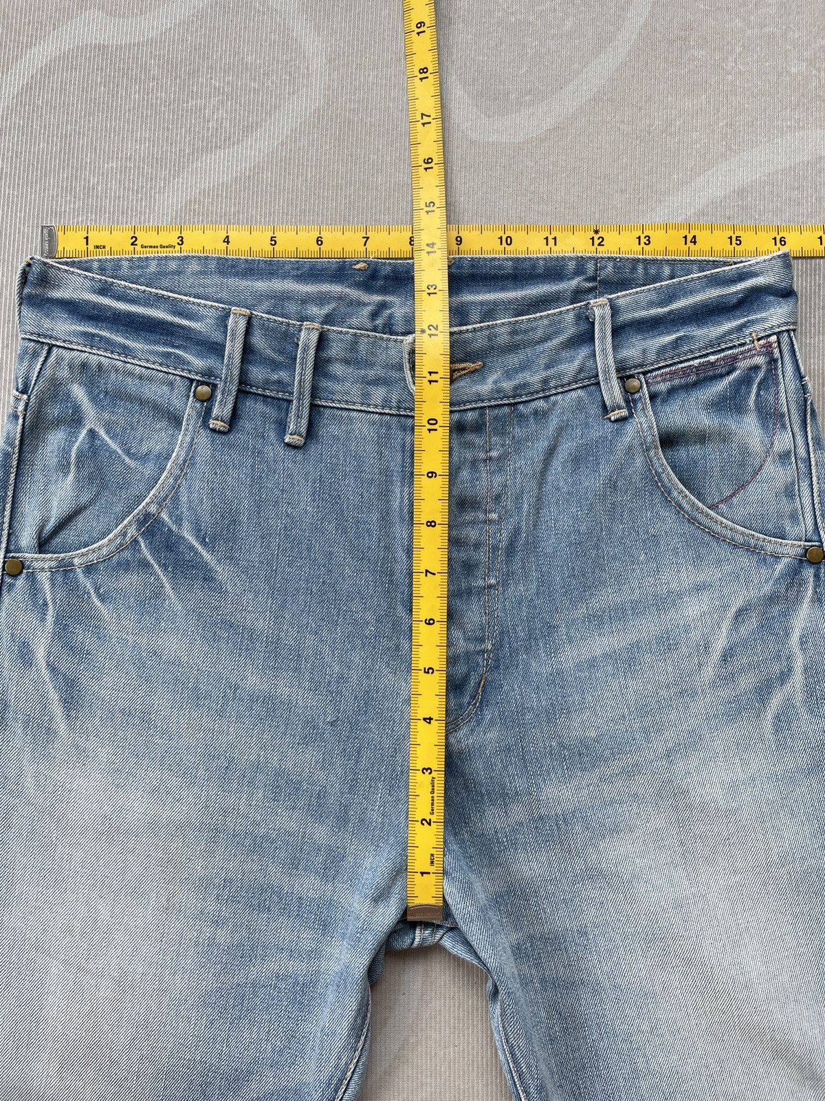 Oi Polloi R.Newbold X Oi Polloi Selvedge Jeans (P55) Size US 32 / EU 48 - 13 Thumbnail