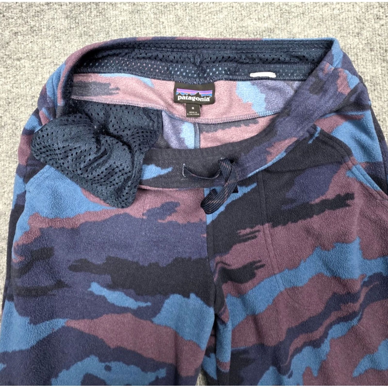Patagonia Patagonia Snap-T Camo Fleece Joggers Pants Women's Medium Blue Jeans? Size 32" / US 10 / IT 46 - 3 Thumbnail