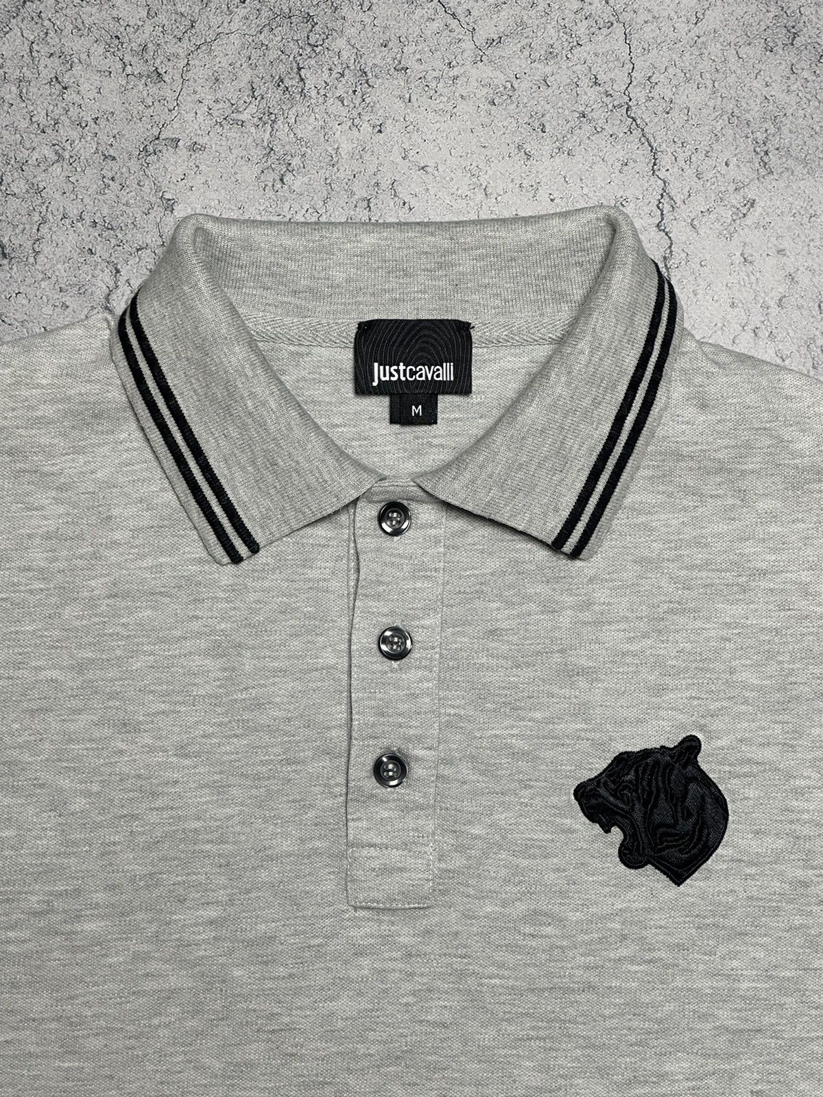 Just Cavalli Just Cavalli Tiger Logo Polo Shirt Size US M / EU 48-50 / 2 - 4 Thumbnail