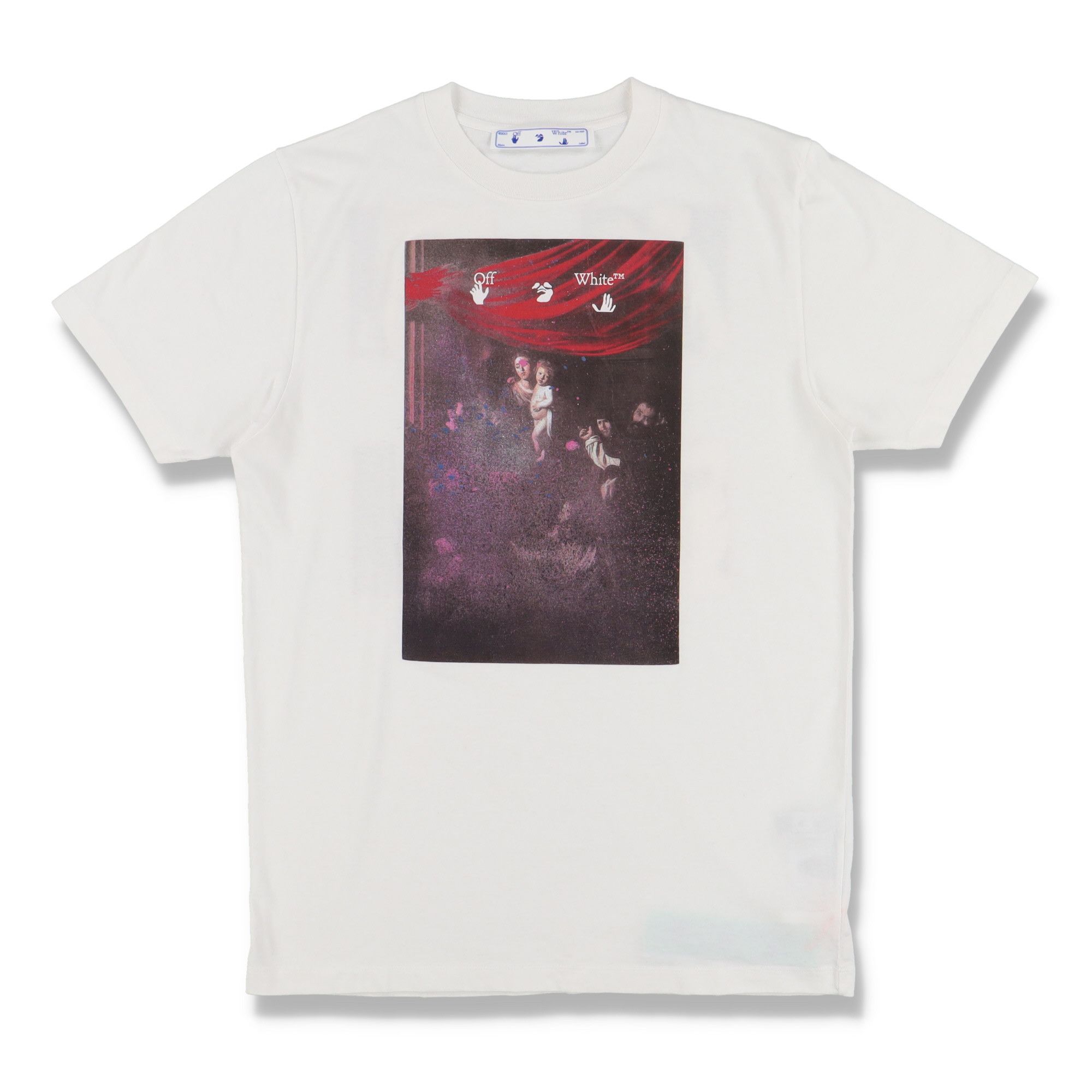 Off-White White Sprayed Caravaggio Arrows T-Shirt Size US XS / EU 42 / 0 - 1 Thumbnail