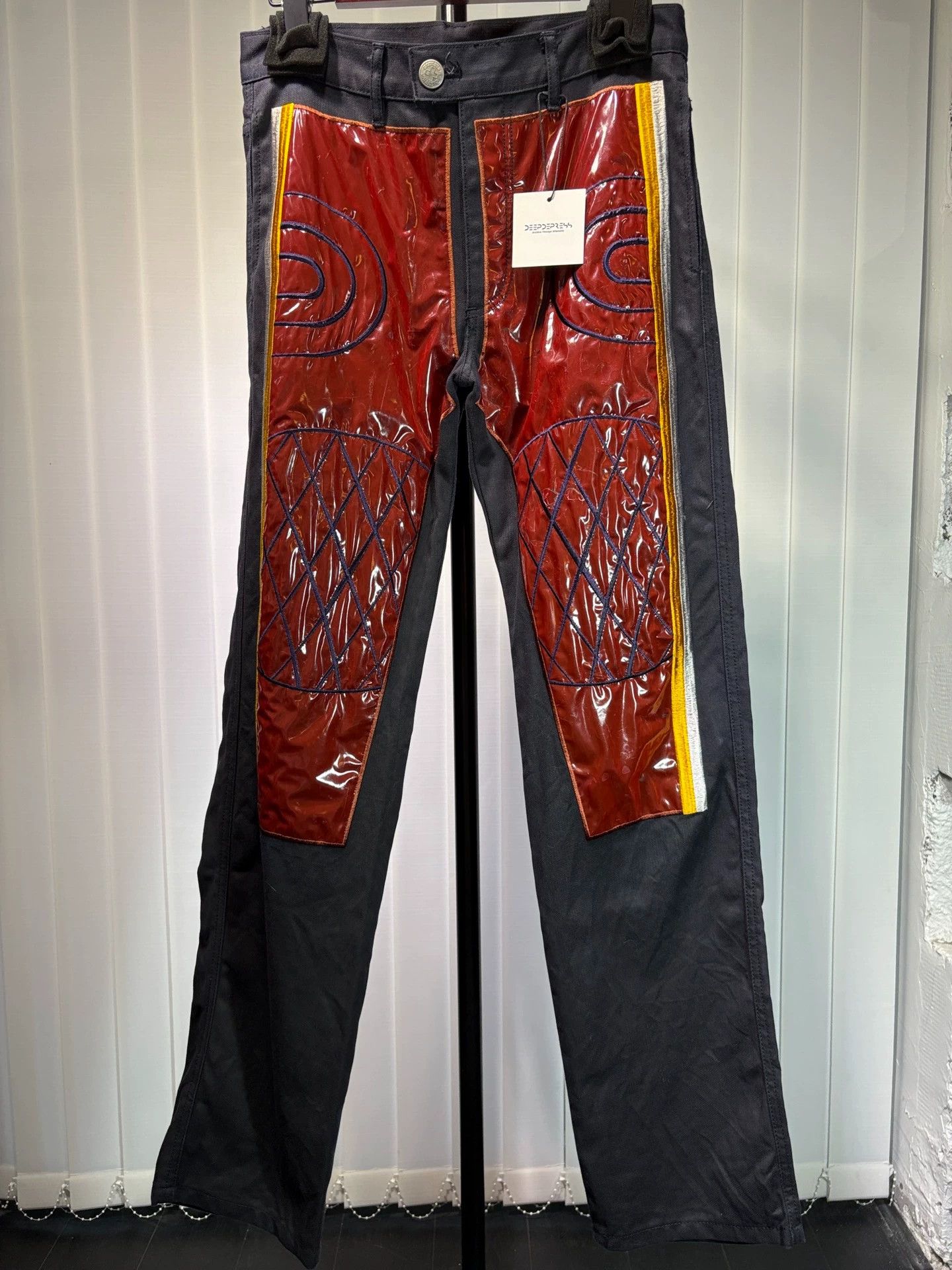Jean Paul Gaultier Jean Paul Gaultier Vintage Totem Patchwork Jeans 46 Size US 30 / EU 46 - 1 Thumbnail