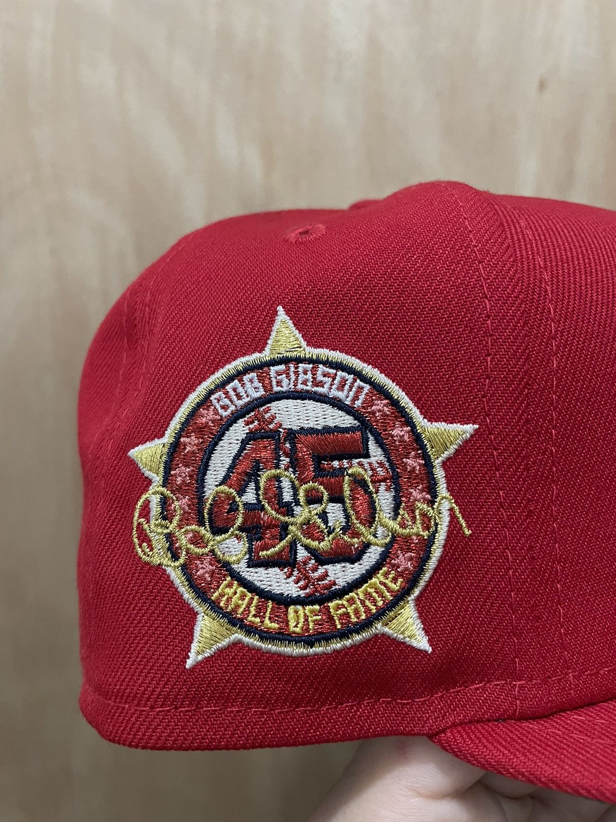 New Era Myfitteds stl Louis cardinals bob gibson hall of fame 7 1/8 Size ONE SIZE - 3 Thumbnail