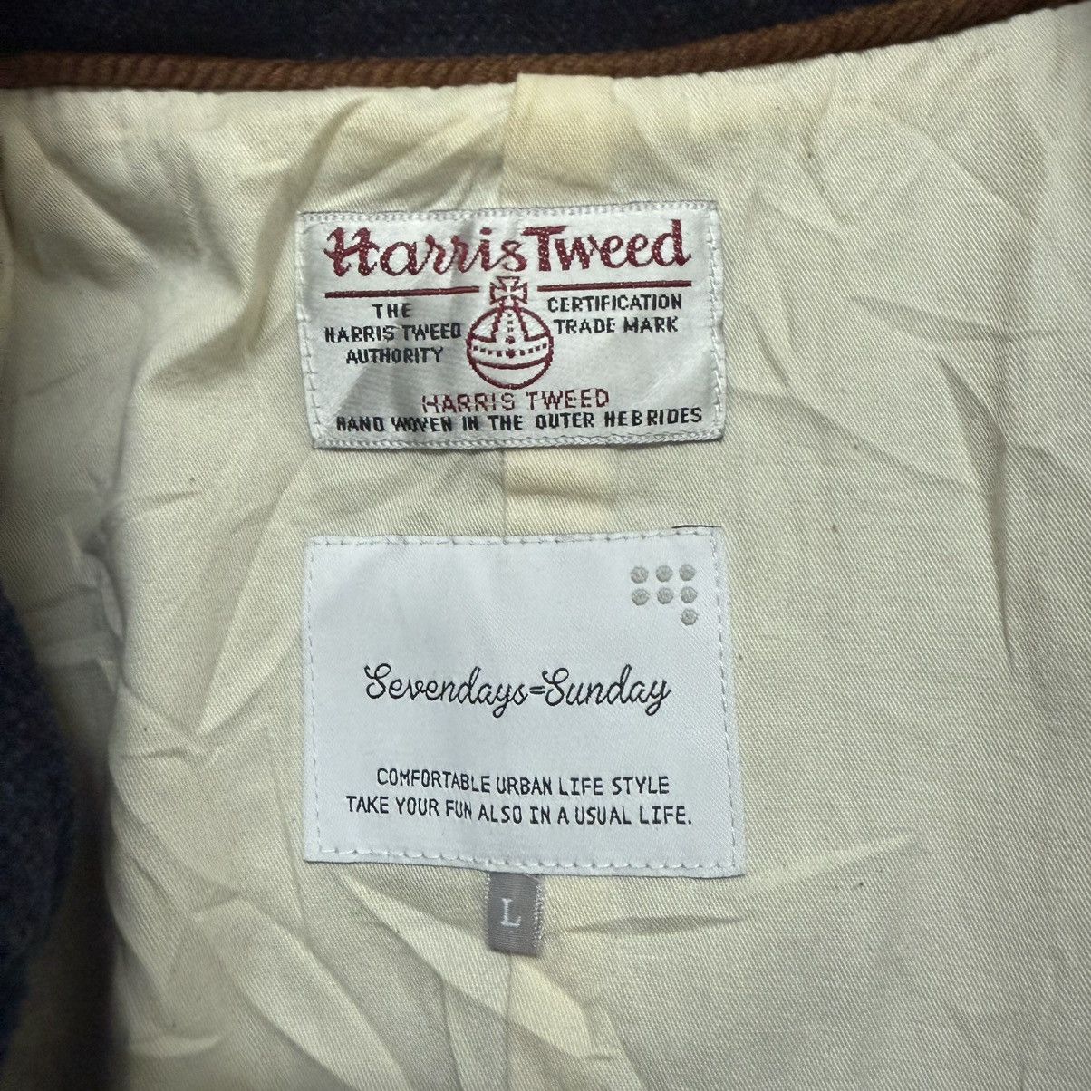Harris Tweed Harris Tweed Sevenday Sundays Jacket Long Coat Size M / US 6-8 / IT 42-44 - 7 Thumbnail