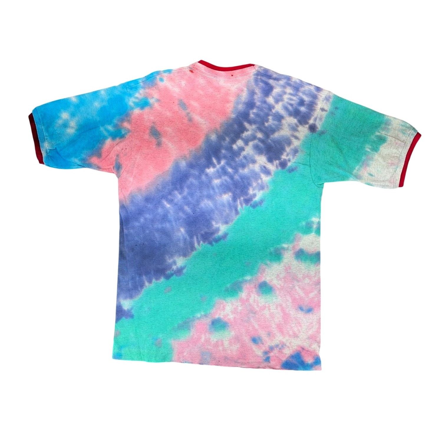 Fruit Of The Loom Vintage Fruit Of The Loom Hand Tie-Dye T-Shirt Men Large Size US L / EU 52-54 / 3 - 2 Thumbnail