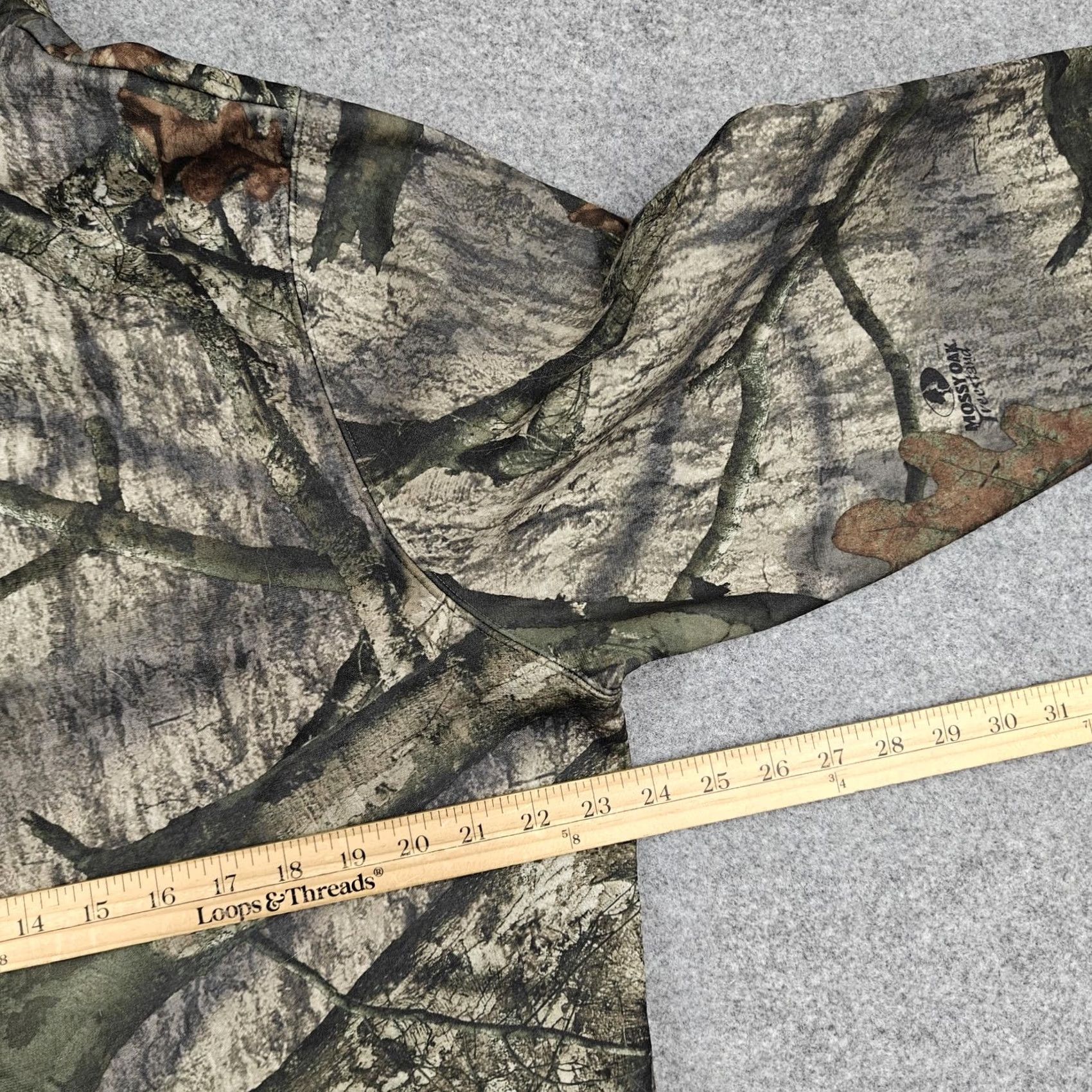 Under Armour Under Armour Hoodie Mens Large Green Mossy Oak Camo ColdGear Fleece Pullover Size US L / EU 52-54 / 3 - 7 Thumbnail