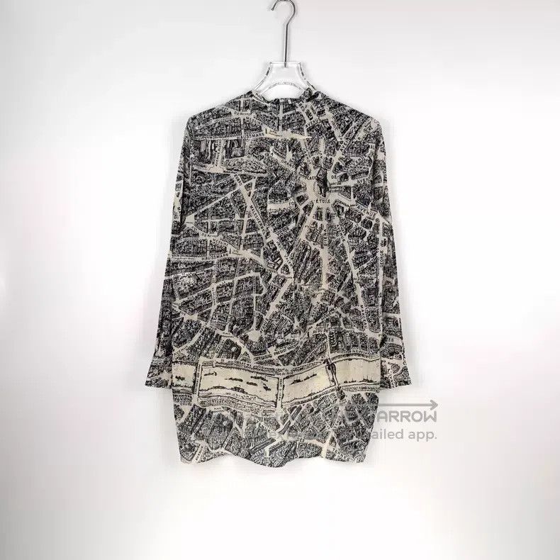 Dior Dior Beige, white and black city map short front and long Size XS / US 0-2 / IT 36-38 - 4 Thumbnail