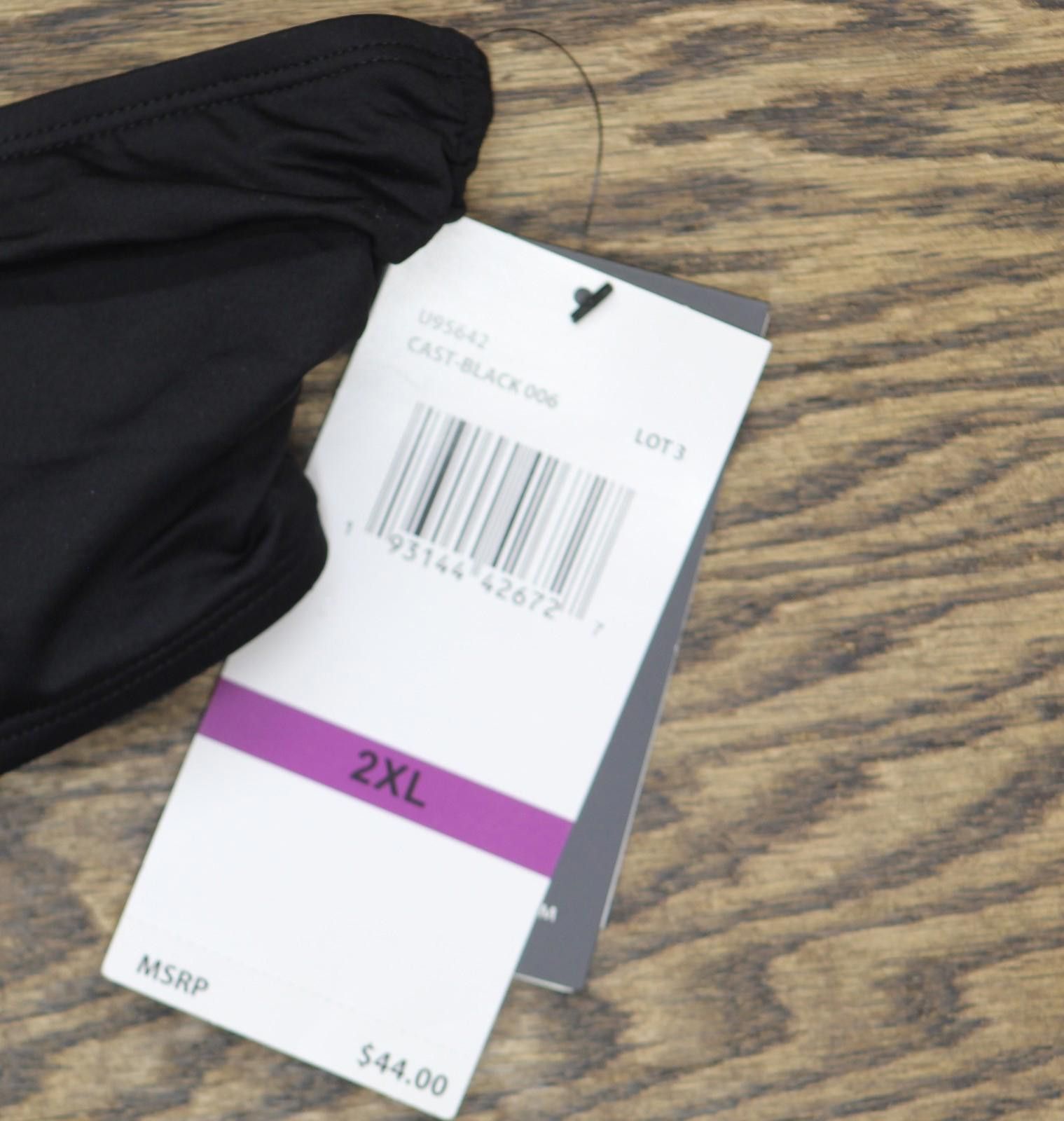 Other Nwt Coco Reef Classic Solid Shirred Bikini Bottom Black 2xl Size ONE SIZE - 3 Thumbnail