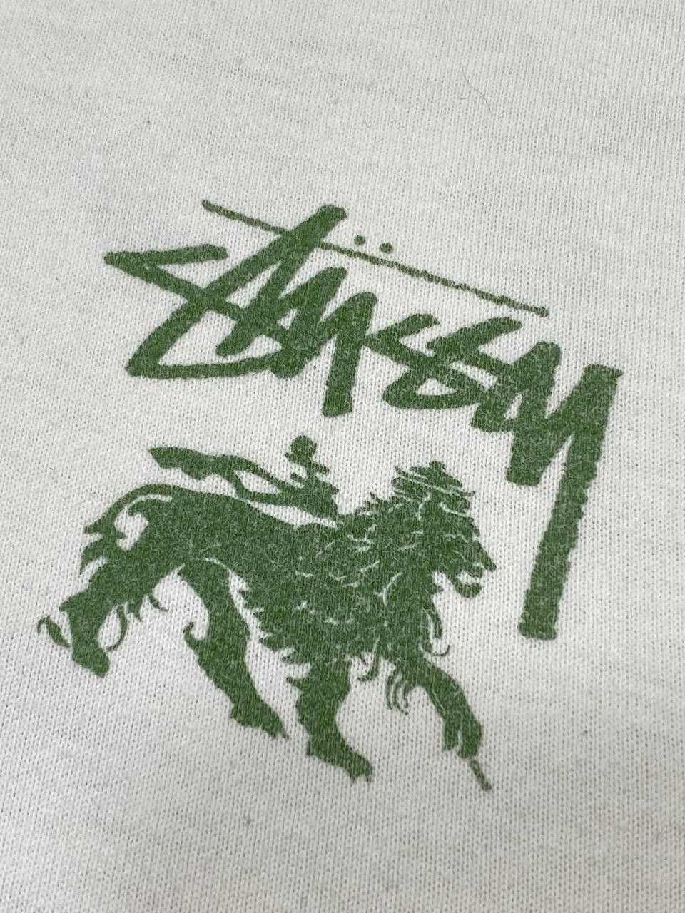 Stussy Vintage Stussy Stock Logo Rasta Lion T-Shirt Size US S / EU 44-46 / 1 - 8 Thumbnail