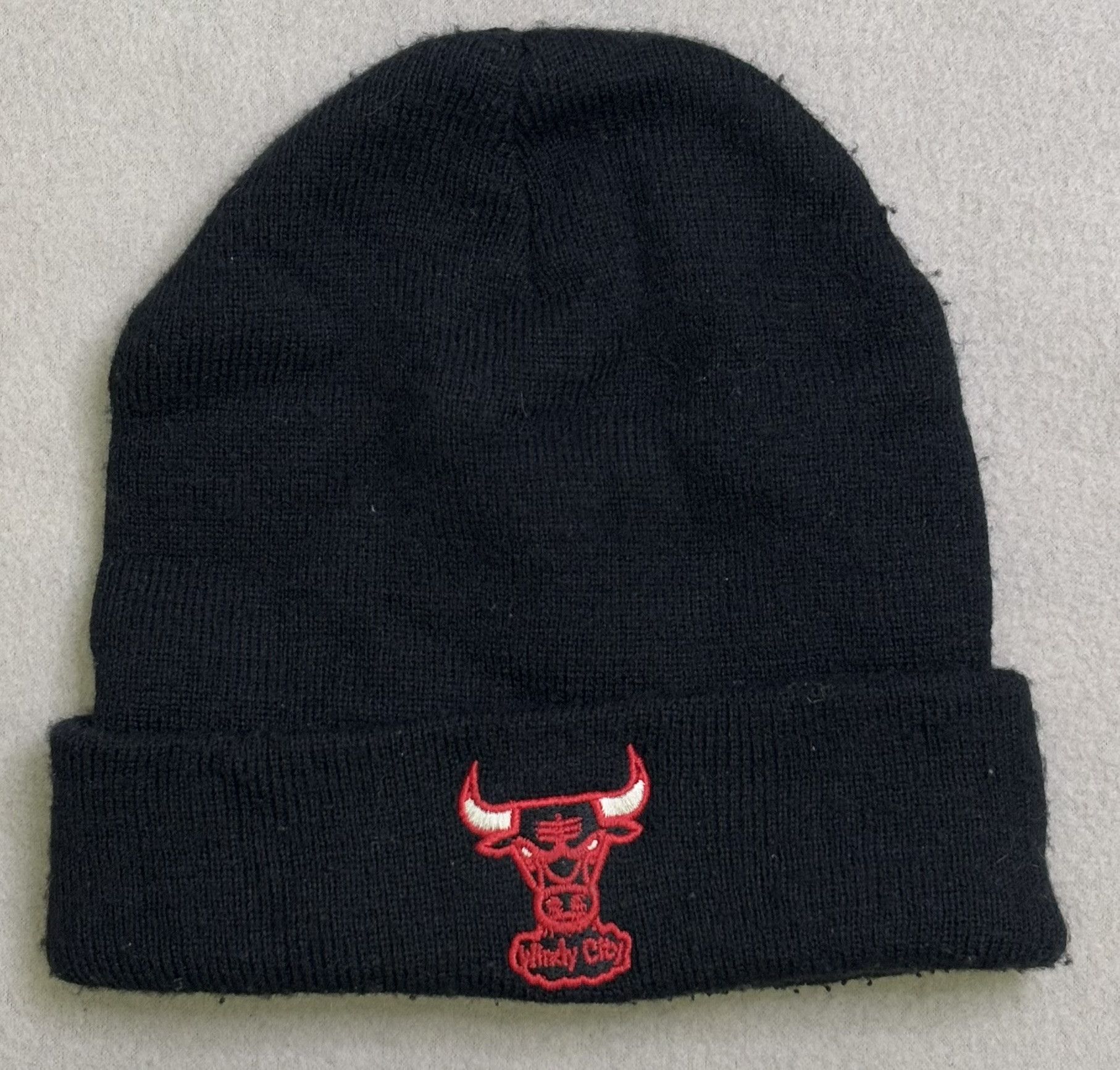 Mitchell & Ness × NBA Chicago Bulls Mitchell Ness Black Winter Hat Size Universal Size ONE SIZE - 1 Thumbnail