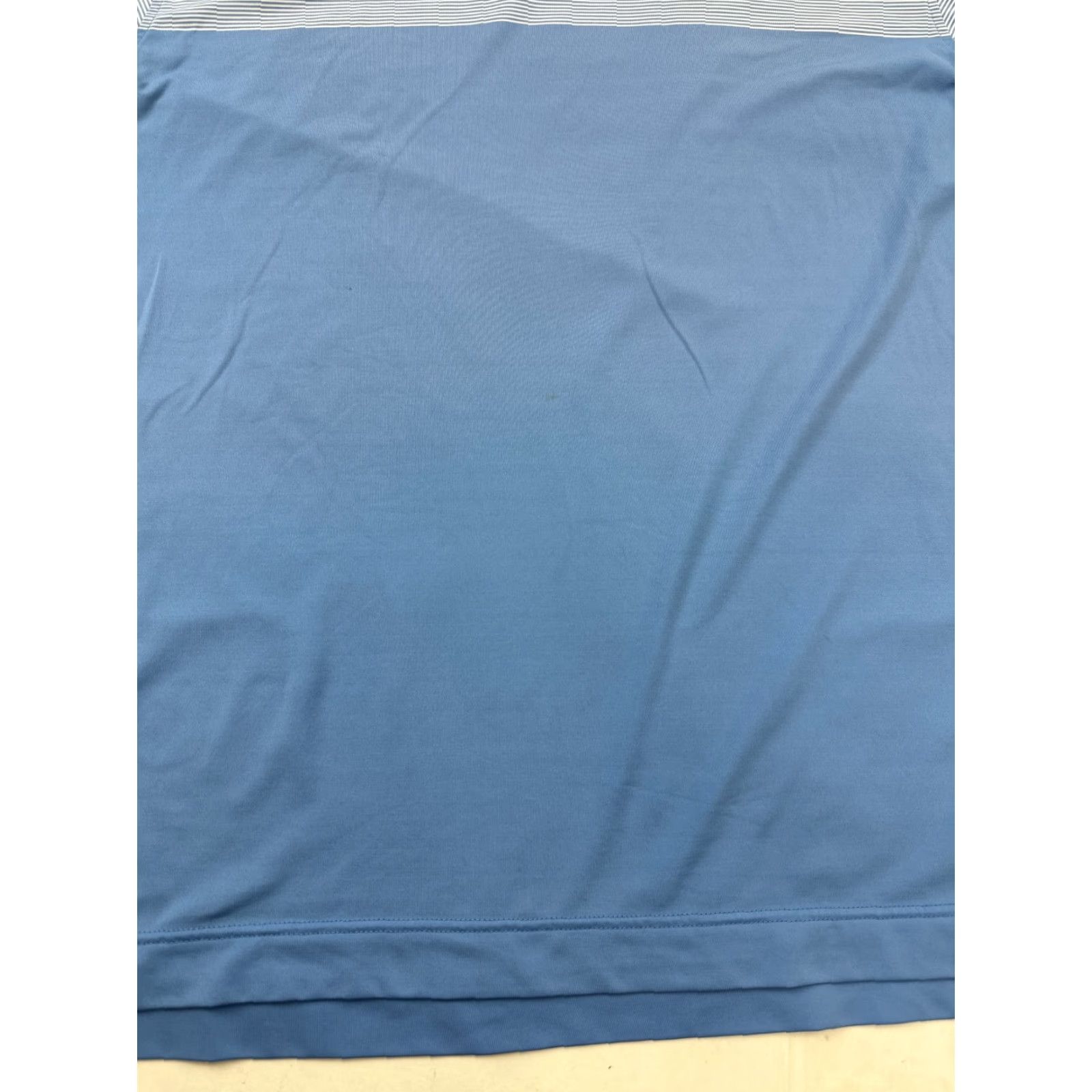 Footjoy FootJoy Golf Polo Shirt Mens Large Blue Horizontal Stripe Performance Collared Size US L / EU 52-54 / 3 - 3 Thumbnail