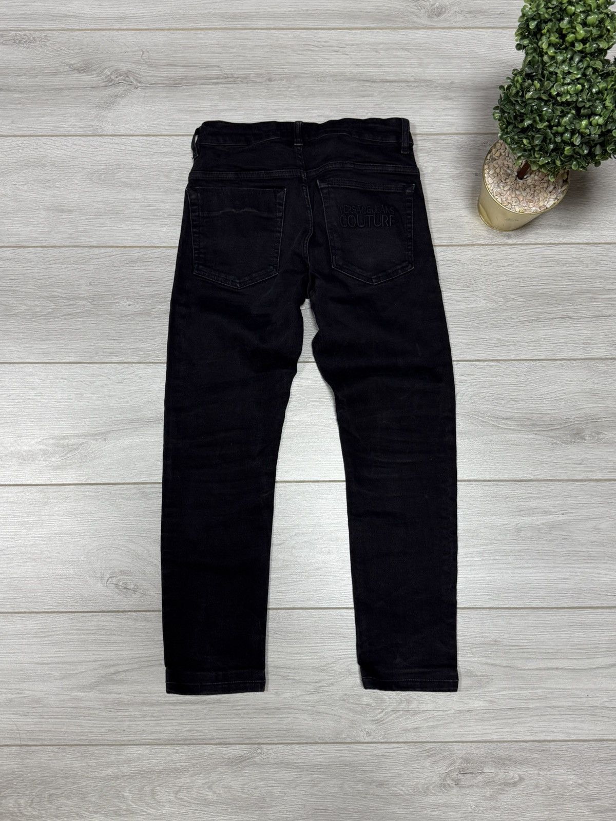 Versace Jeans Couture Versace big picket logo Stretchy jeans pants skinny Size US 30 / EU 46 - 3 Thumbnail
