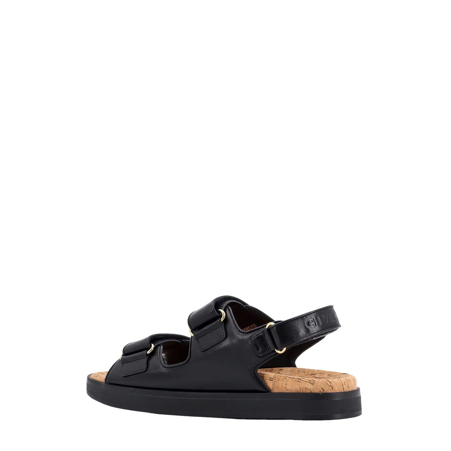 Givenchy GIVENCHY Black Leather Strap Sandals New And Authentic (Wome Size US 6 / IT 36 - 3 Thumbnail
