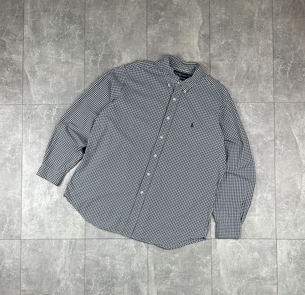 Polo Ralph Lauren Polo Ralph Lauren Checked Shirt Button Up Small Logo Size US XL / EU 56 / 4 - 1 Thumbnail