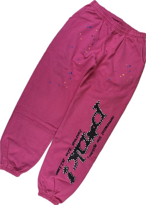 Sp5der - Sweatpants - Pink