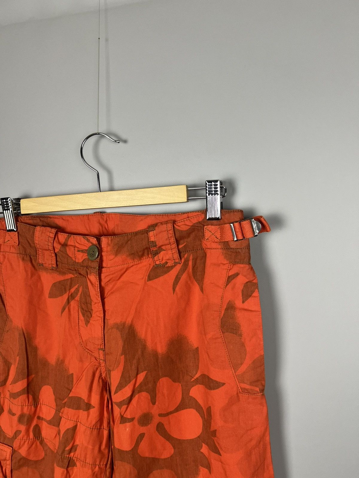 Other W29 Murphy & Nye Sailmakers cargo pants floral camo print Size 29" - 4 Thumbnail