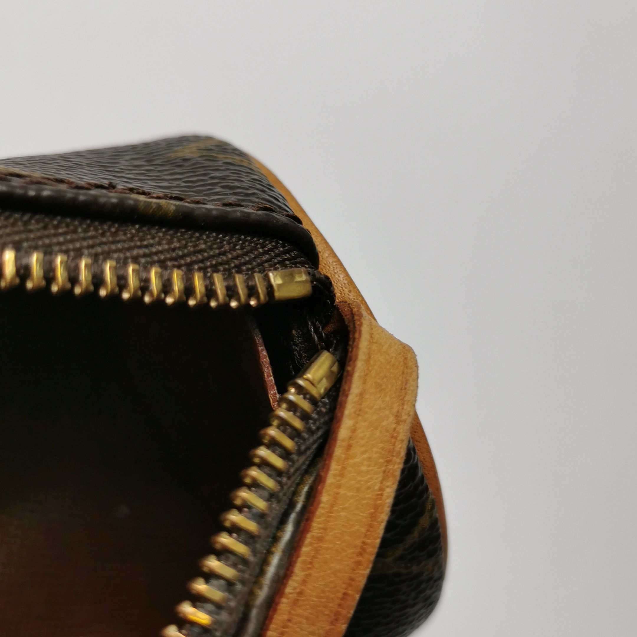 Louis Vuitton Louis Vuitton (LV) Papillon Mini Vegetable Tanned Leather M Size ONE SIZE - 3 Thumbnail