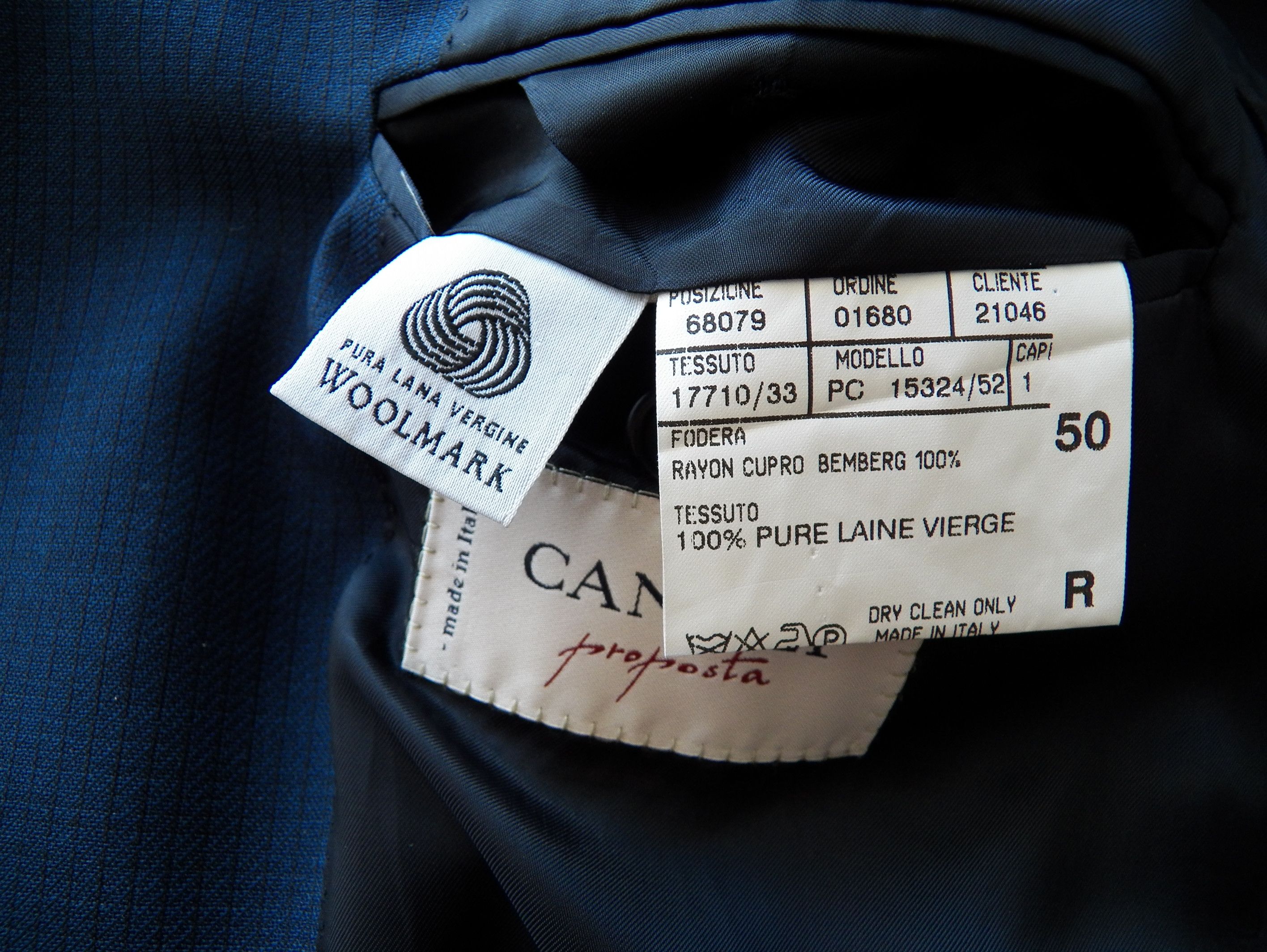Canali CANALI Proposta UK-US 40R EU 50R pinstripe wool blazer Size 40R - 4 Thumbnail