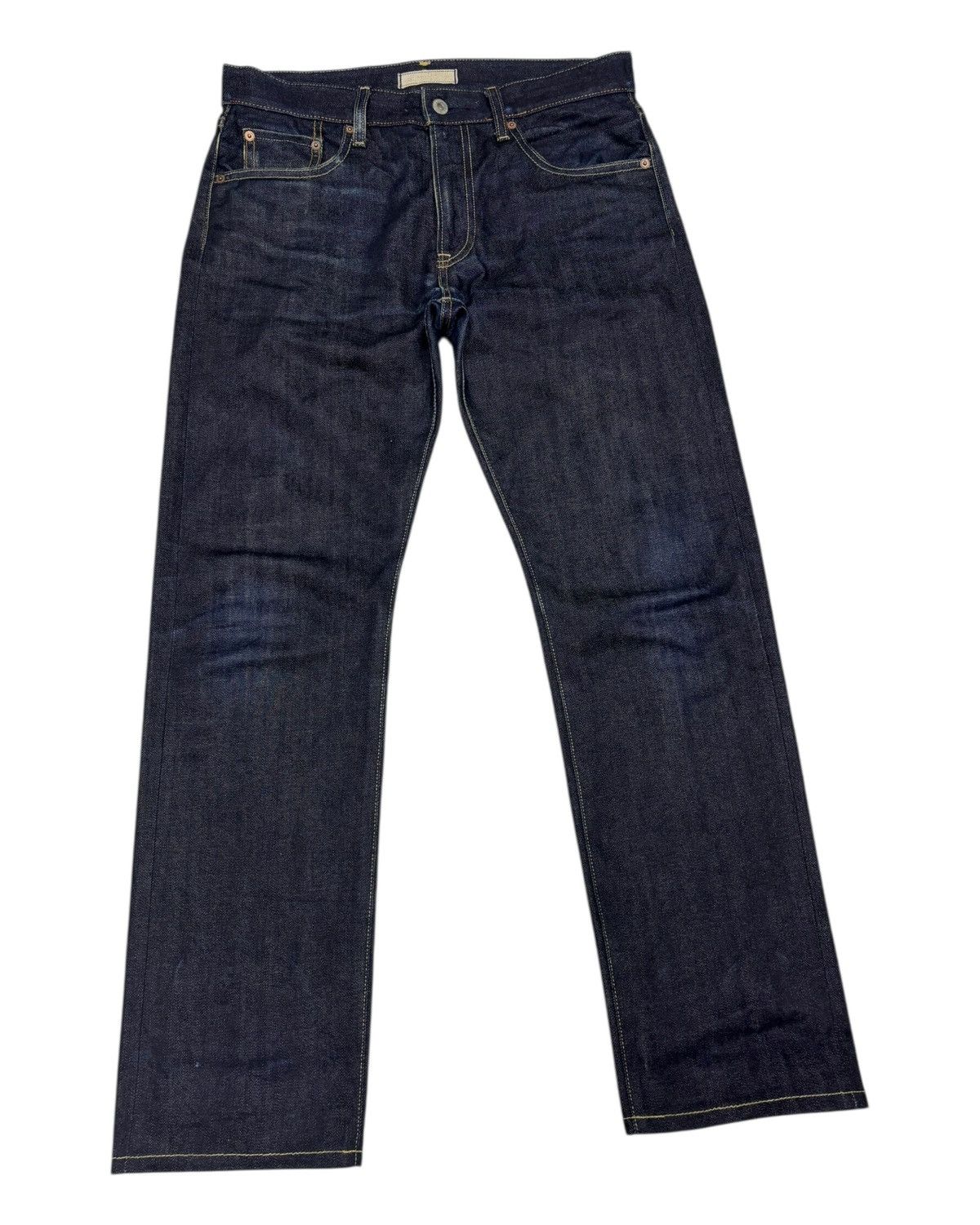 Undercover × Uniqlo NOS🔥UNIQLO JAPAN SELVEDGE BLUE DENIM JEANS UNDERCOVER STYLE Size US 30 / EU 46 - 8 Thumbnail