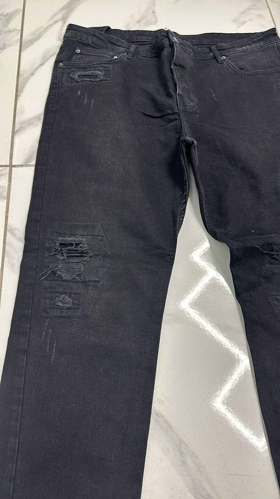 Ksubi × Vintage Ksubi Van Thrifted Black Jean Size 40 Size US 40 / EU 56 - 4 Thumbnail