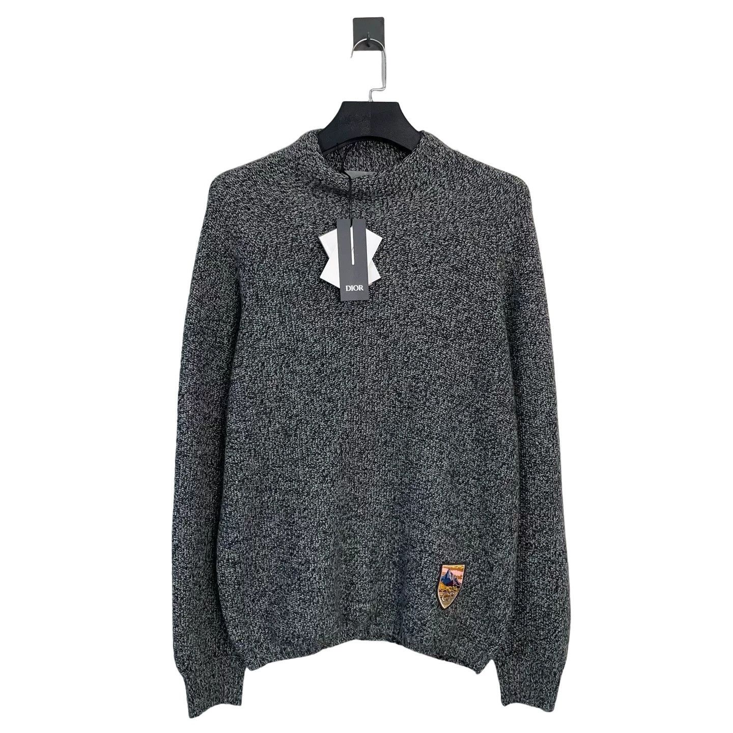 Dior Dior Landscape Embroidered Cashmere Sweater Size XL Size US XL / EU 56 / 4 - 1 Thumbnail