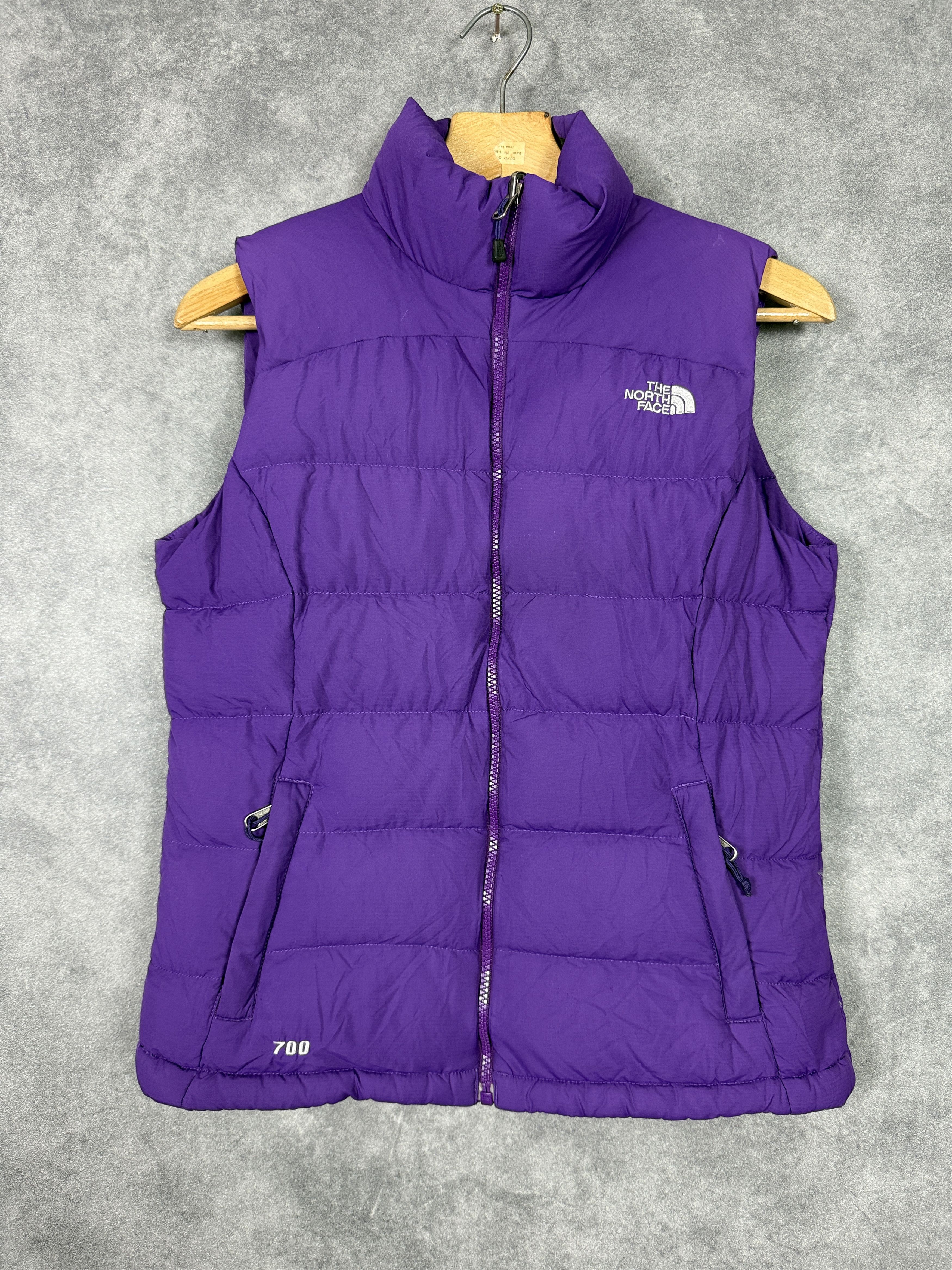 The North Face The North Face down vest 700 Nuptse puffer vest purple Size S / US 4 / IT 40 - 1 Thumbnail