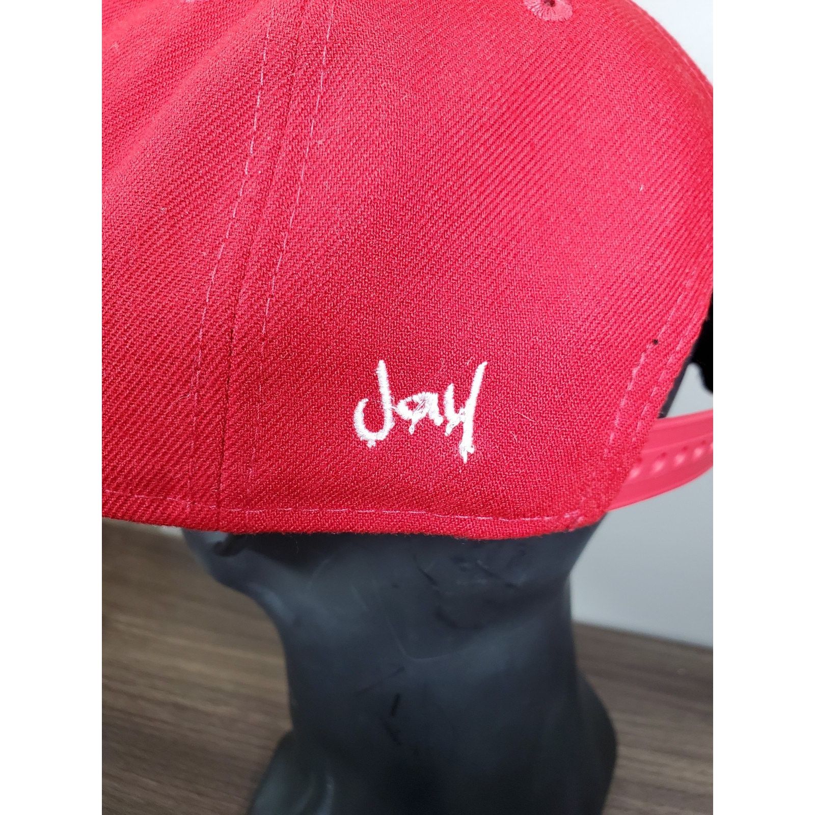 MLB × New Era Cincinnati Reds 9Fifty Hat Snapback Cap Mr Red Legs *READ* Size ONE SIZE - 6 Thumbnail