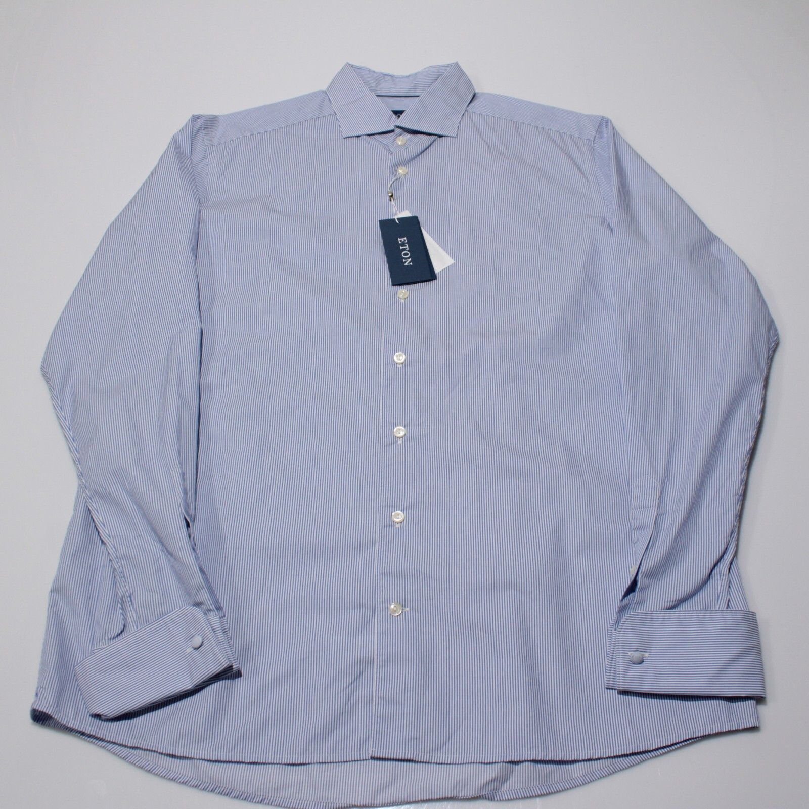 Eton Eton New with tags Shirt Size XL US In Blue Size US XL / EU 56 / 4 - 3 Thumbnail