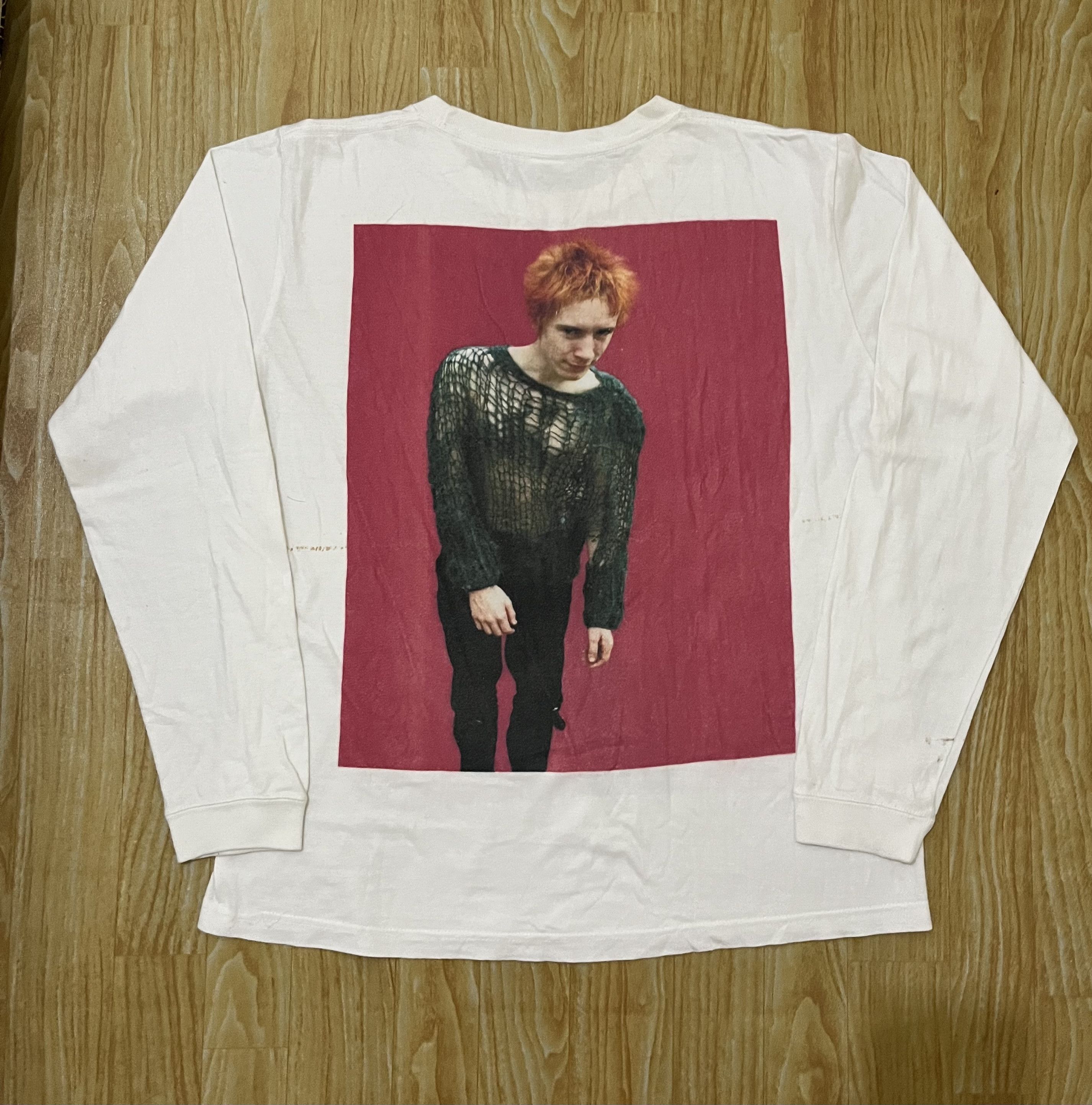 Vintage Vtg Johnny Rotten Longsleeve Sex Pistols Ramones The Clash Size US L / EU 52-54 / 3 - 2 Thumbnail