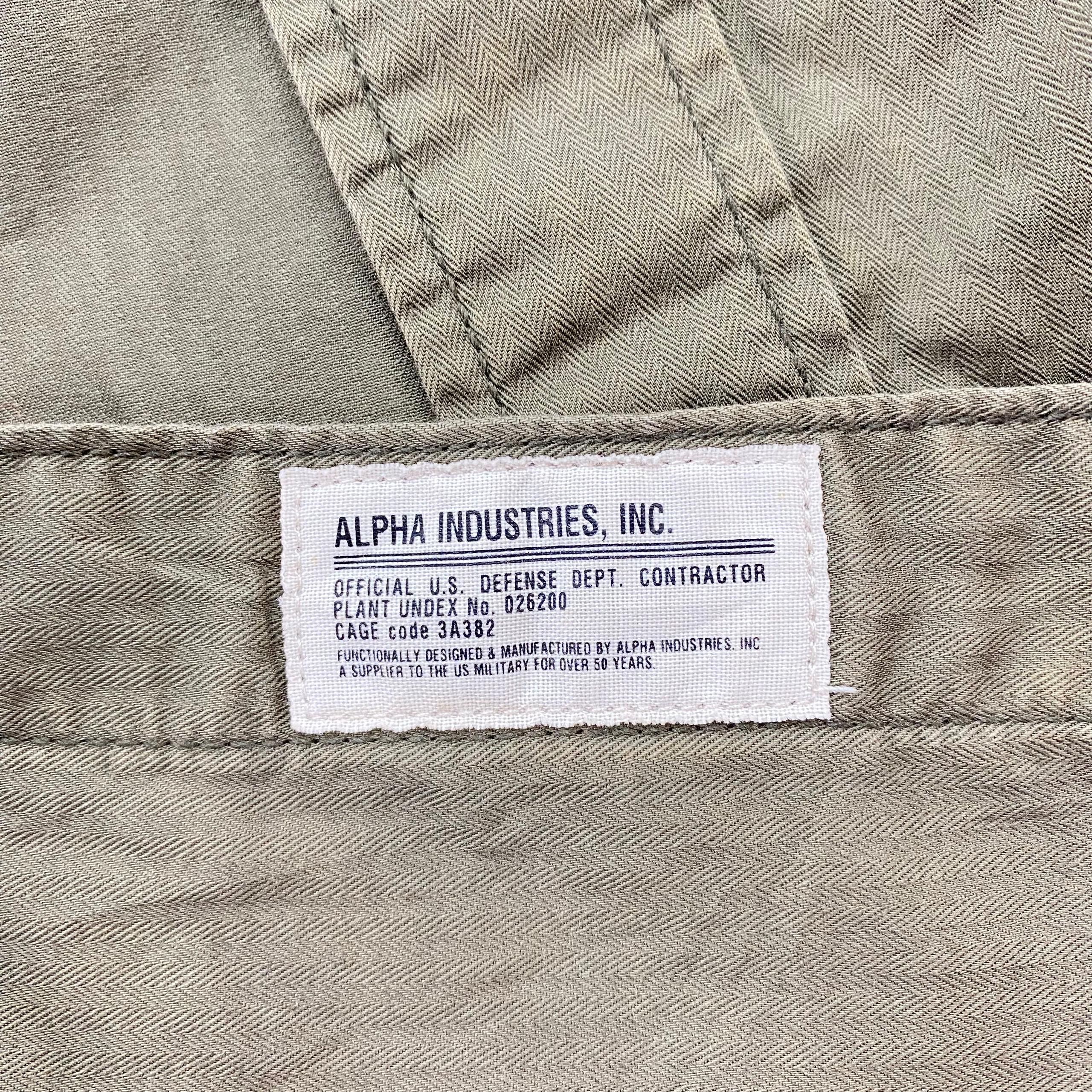 Alpha Industries Vintage Alpha Industry Millitary Army Jacket Size US L / EU 52-54 / 3 - 10 Thumbnail