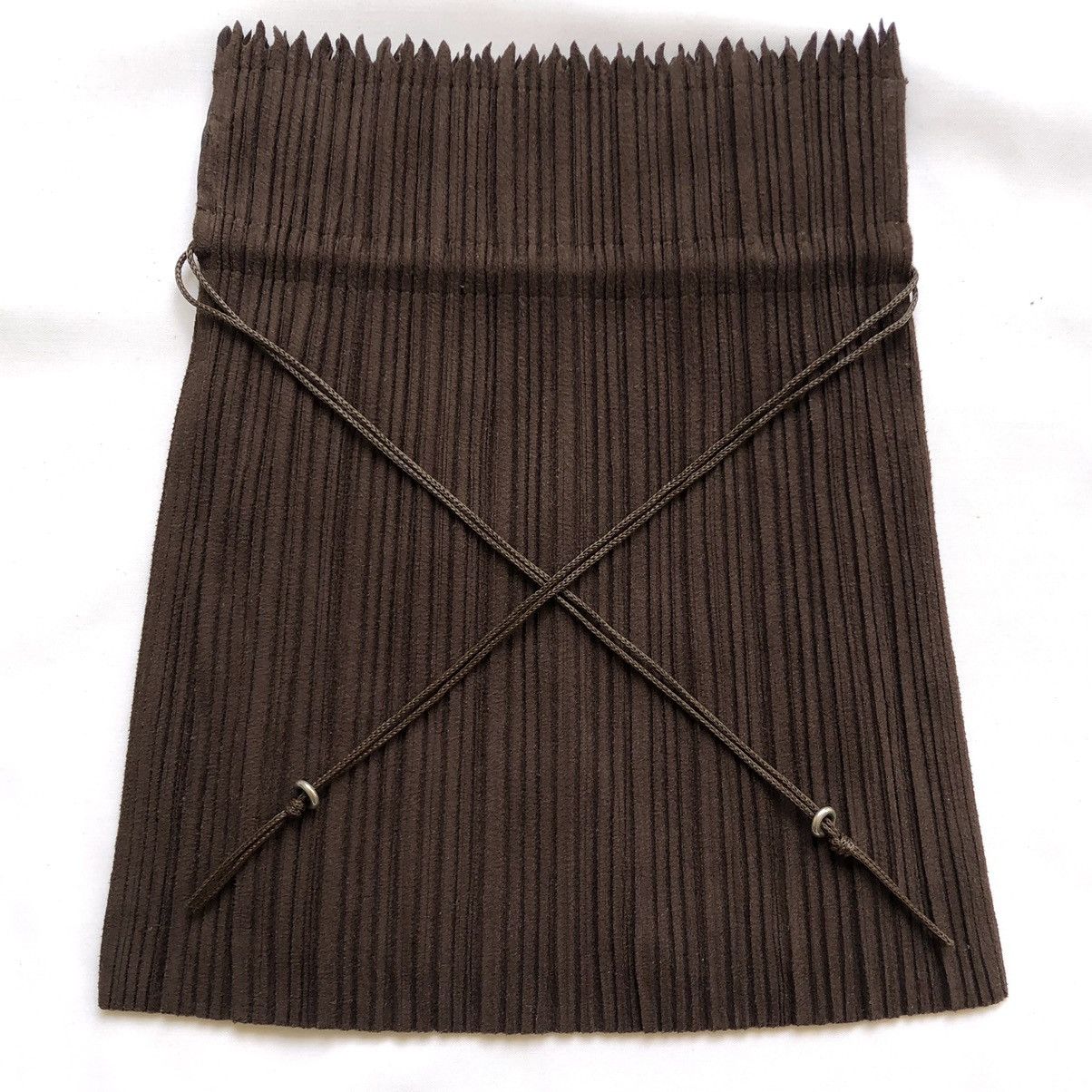 Pleats Please Issey Miyake Pleats Please Issey Miyaki Velvet Pouch Bag Size ONE SIZE - 5 Thumbnail