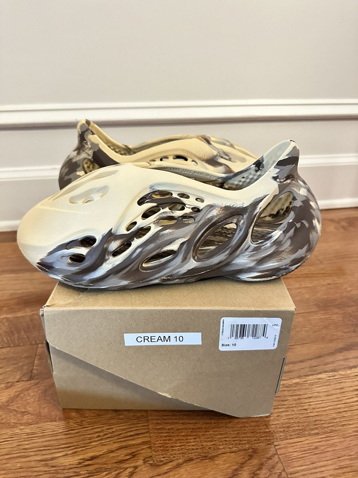 Adidas Adidas Yeezy Foam RNNR MX Cream Clay Sz 10 Size US 10 / EU 43 - 2 Thumbnail