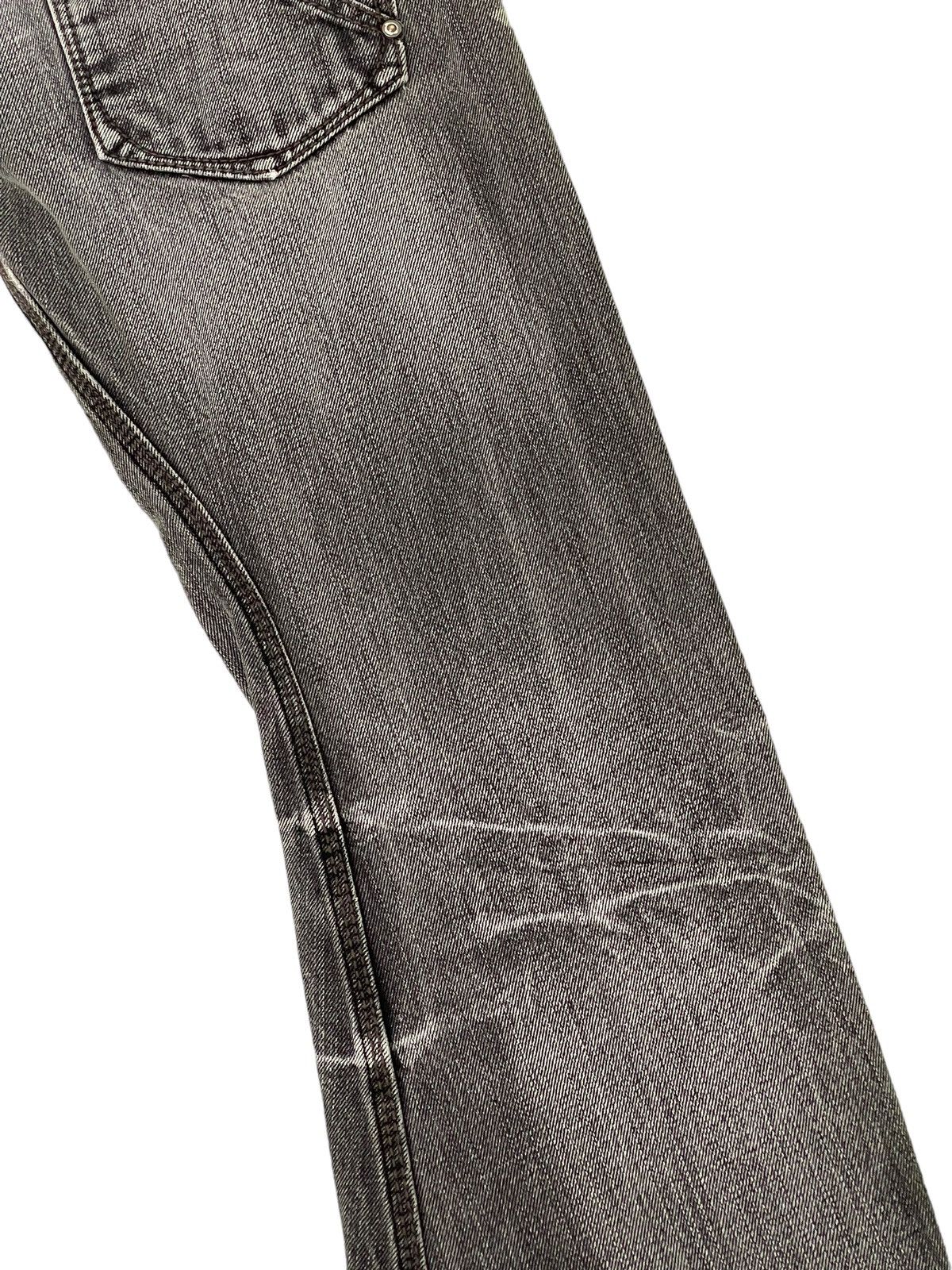 Japanese Brand Flare Jeans Nicole Club Distress Low Rise Boot Cut 6🟦8 Size US 32 / EU 48 - 17 Thumbnail