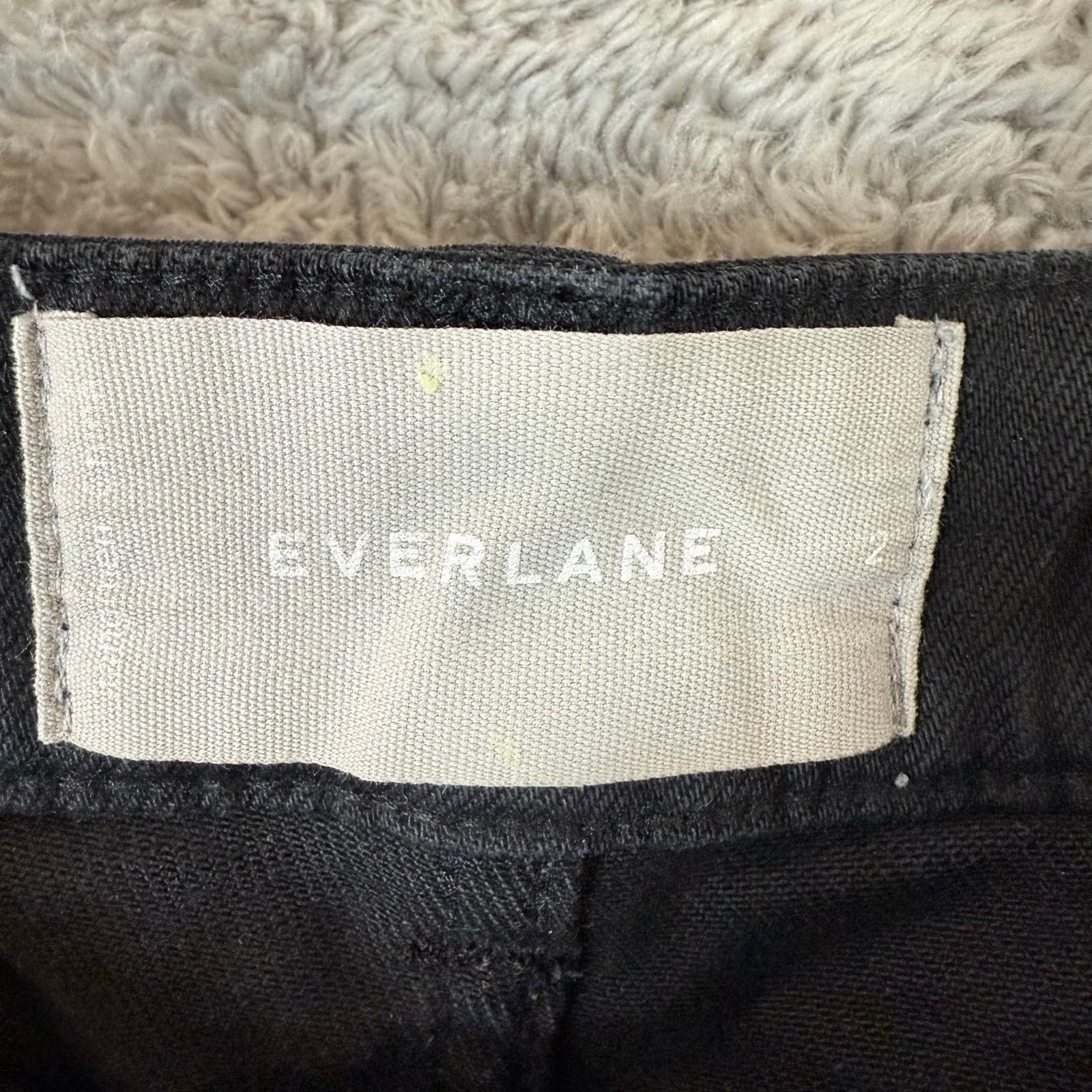 Everlane Everlane Size 2 Black Cropped Straight Regular Jeans Size 26" / US 2 / IT 38 - 5 Thumbnail