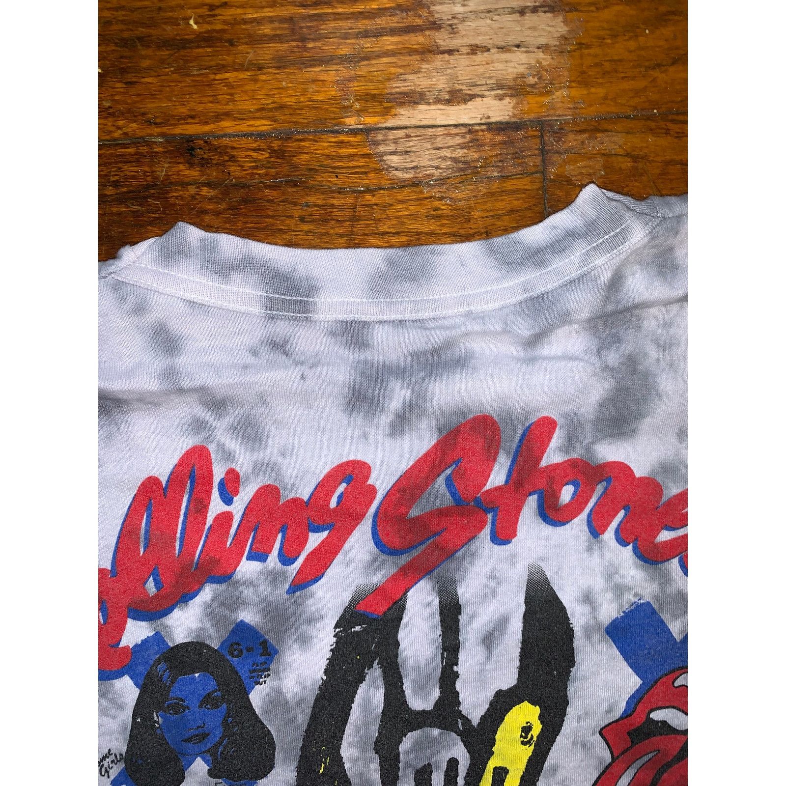 Vintage 1994 Rolling Stones Voodoo Lounge Tour Shirt XL USA