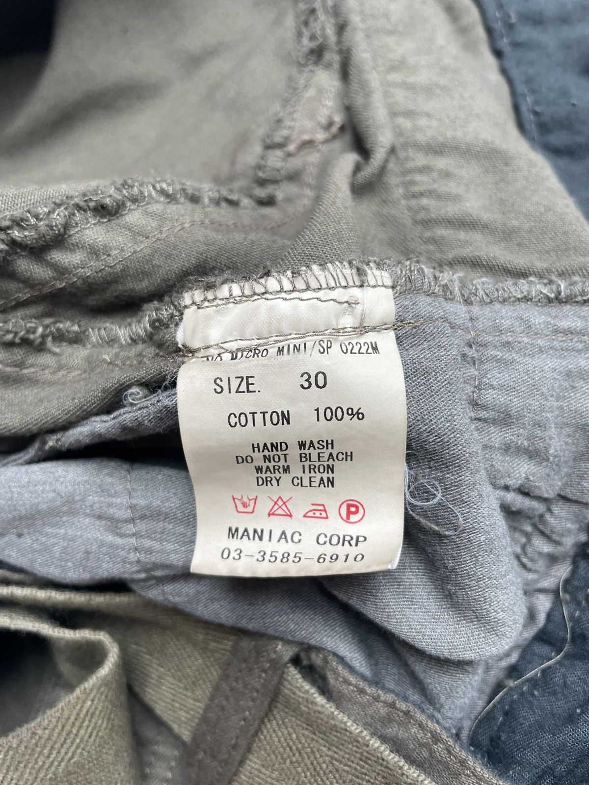 Le Grande Bleu (L.G.B.) 2000s L..G.B distressed cargo skirt Size 27" / US 4 / IT 40 - 8 Thumbnail