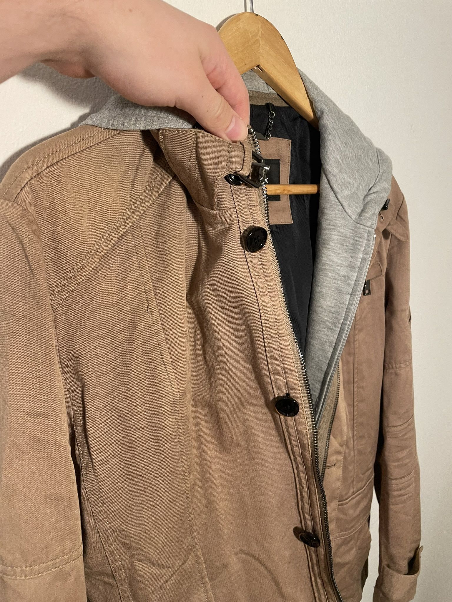Other Politix jacket, beige with removable hoodie Size US M / EU 48-50 / 2 - 4 Thumbnail