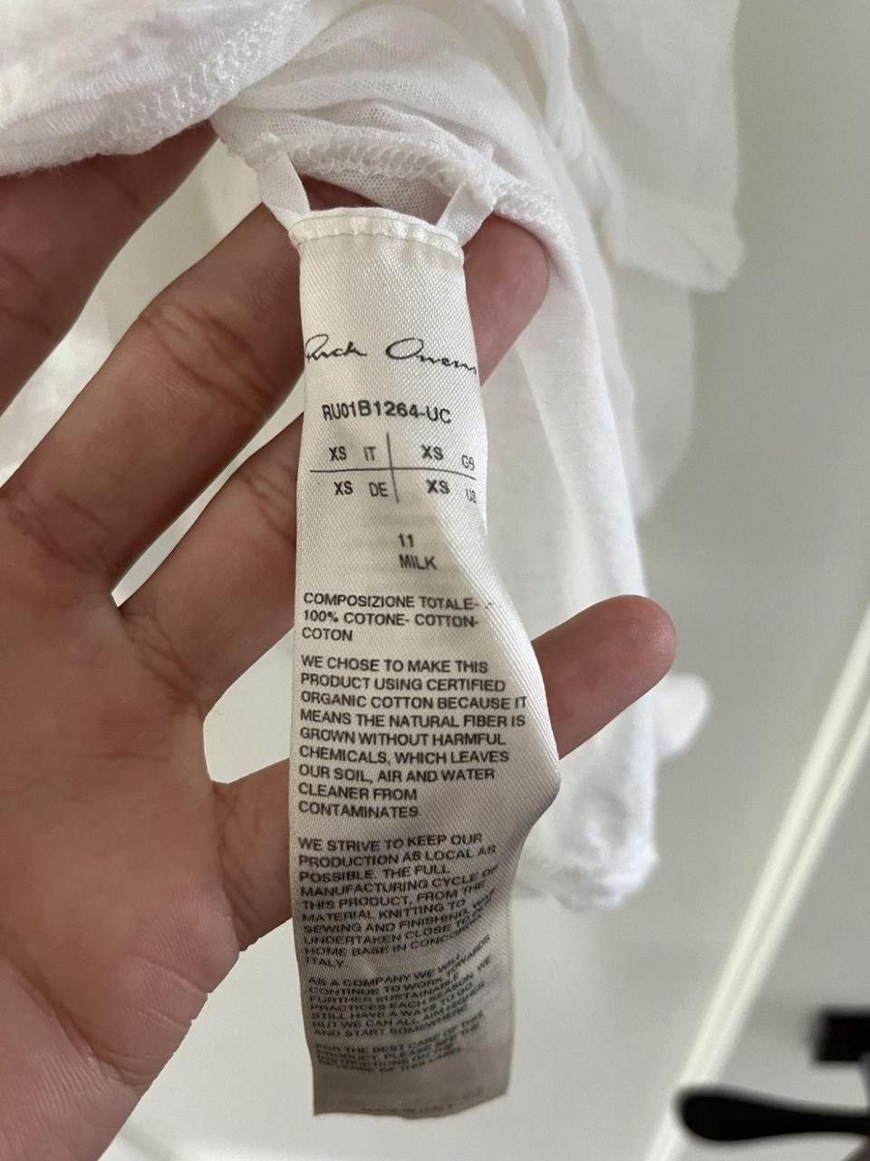 Rick Owens Rick Owens T-shirt Size US XS / EU 42 / 0 - 2 Thumbnail