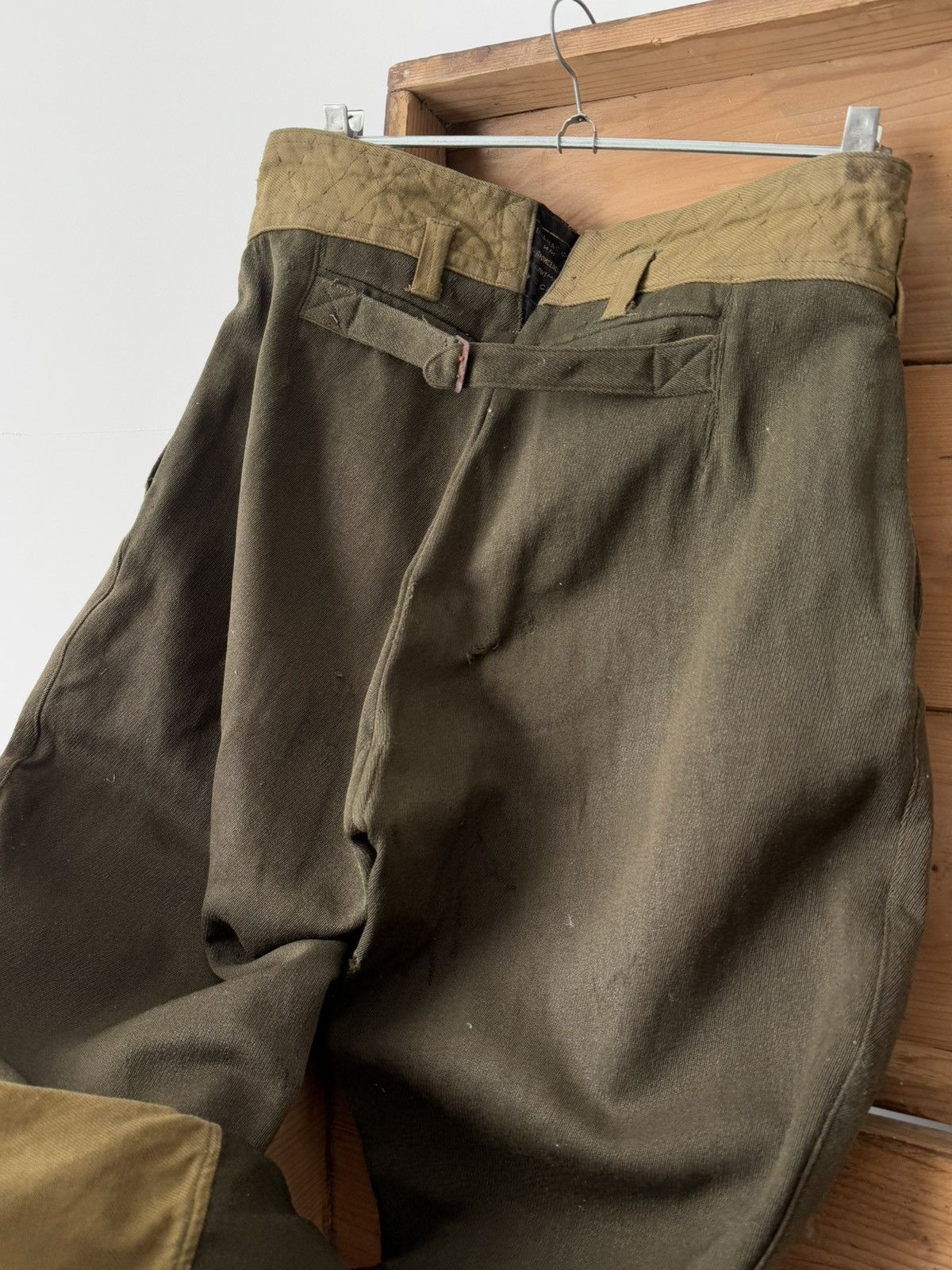 Cccp WW2 Era 1943 Pattern USSR RKKA Faded Galife Pants Size US 30 / EU 46 - 7 Thumbnail