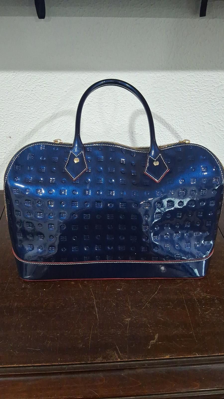 Other Arcadia Patent Leather Embossed Satchel – Made in Italy Size ONE SIZE - 3 Thumbnail
