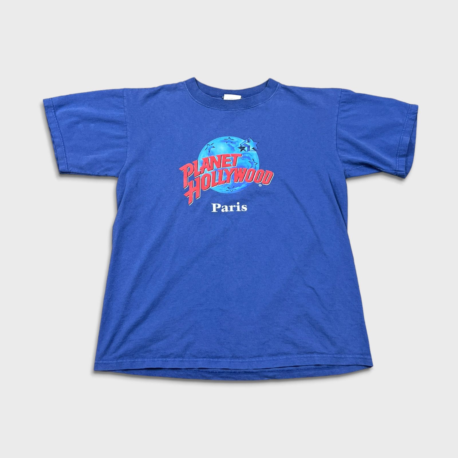 Planet Hollywood × Vintage VTG 1991 Planet Hollywood Paris T Shirt USA Short Sleeve Tee Size US L / EU 52-54 / 3 - 1 Thumbnail