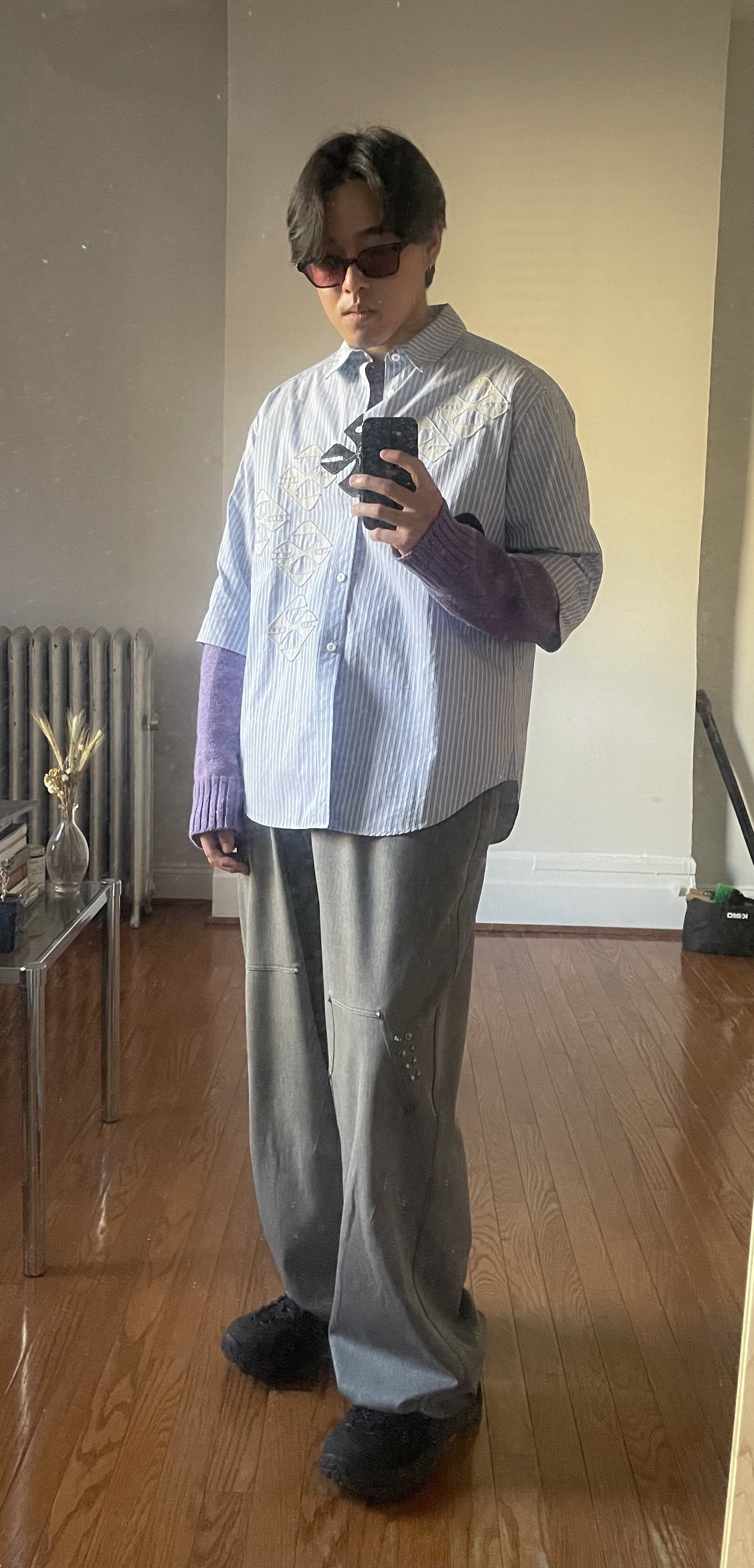 Kiko Kostadinov Kiko Kostadinov AW22 0013 Antharas Wide Trousers Size US 32 / EU 48 - 4 Thumbnail