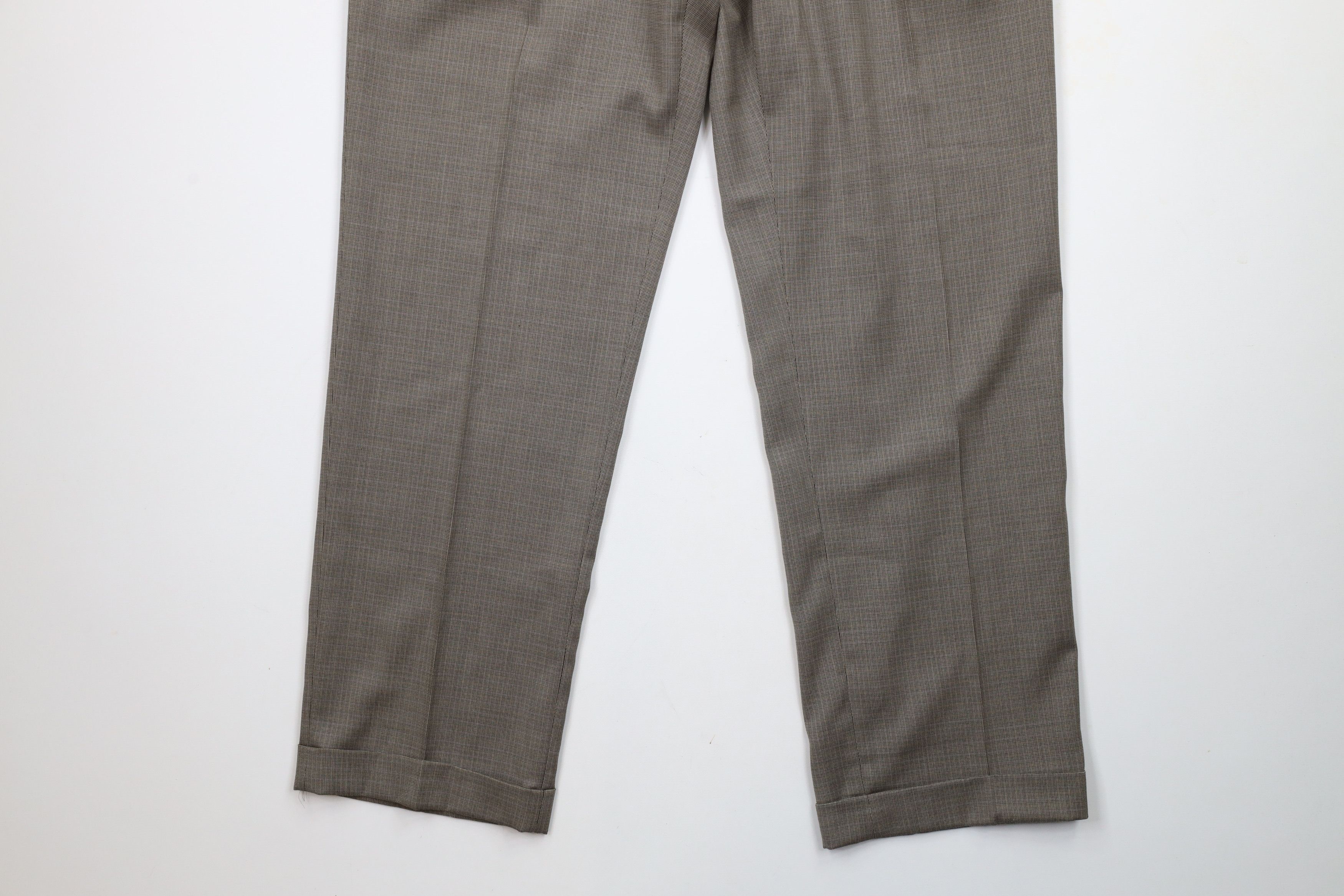 Ralph Lauren × Vintage Vintage 90s Ralph Lauren Cuffed Wide Leg Chino Pants Plaid Size US 34 / EU 50 - 4 Thumbnail